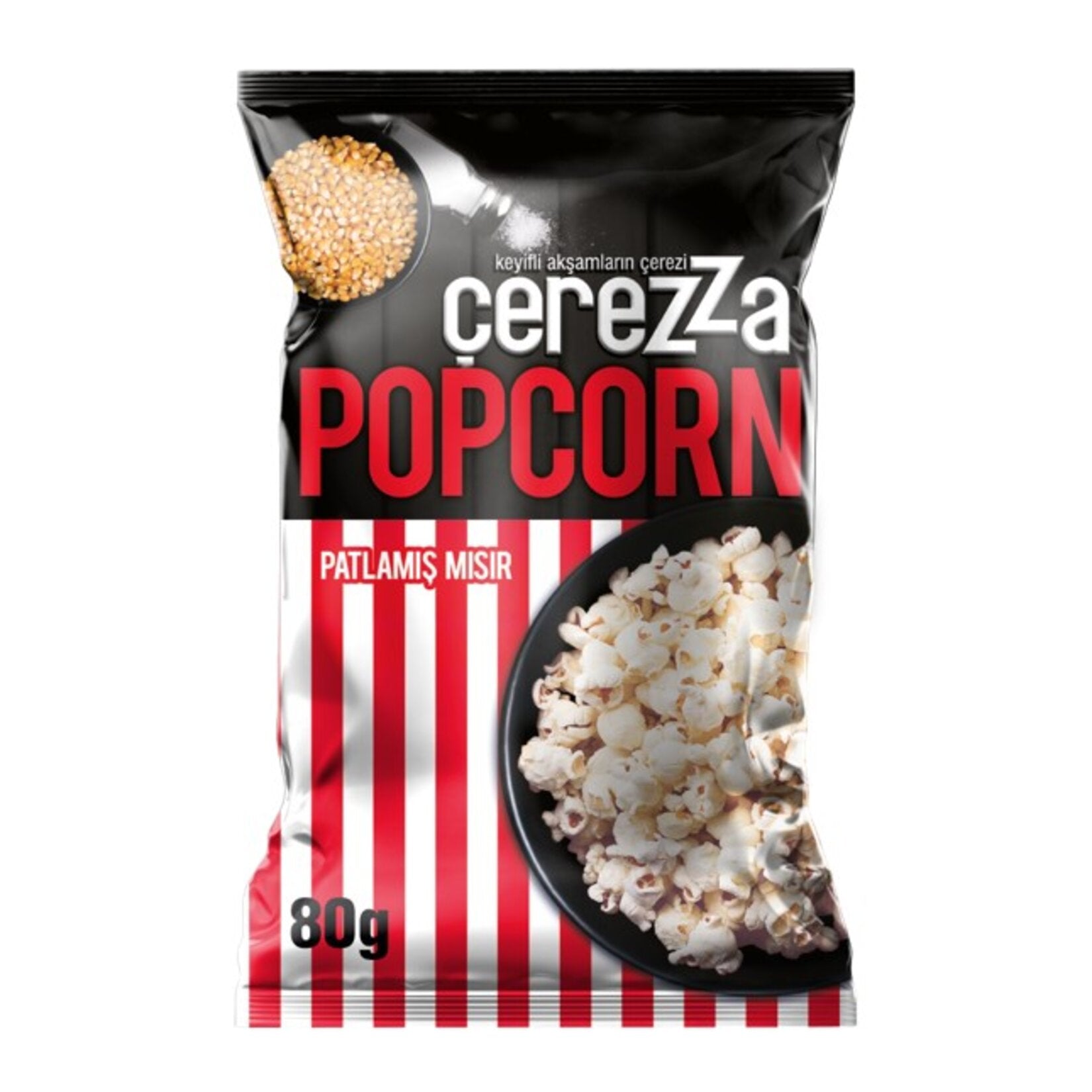 Cerezza Popcorn Super Size brings the classic taste of Turkish-style popcorn to your snack time. Mad