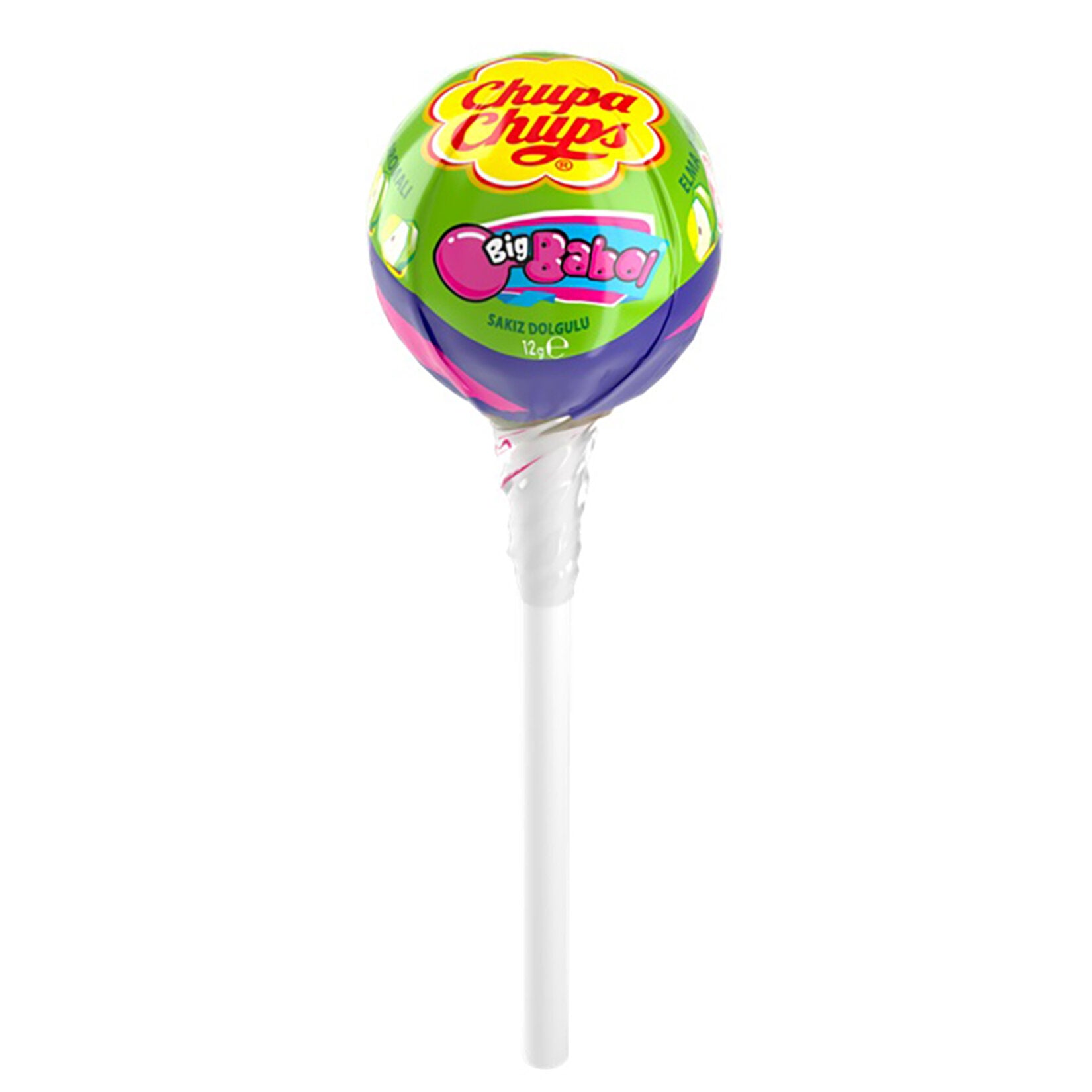 Enjoy a burst of fruity flavor with the Chupa Chups Gum Filled Lollipop—a fun and tasty treat loved by all ages.