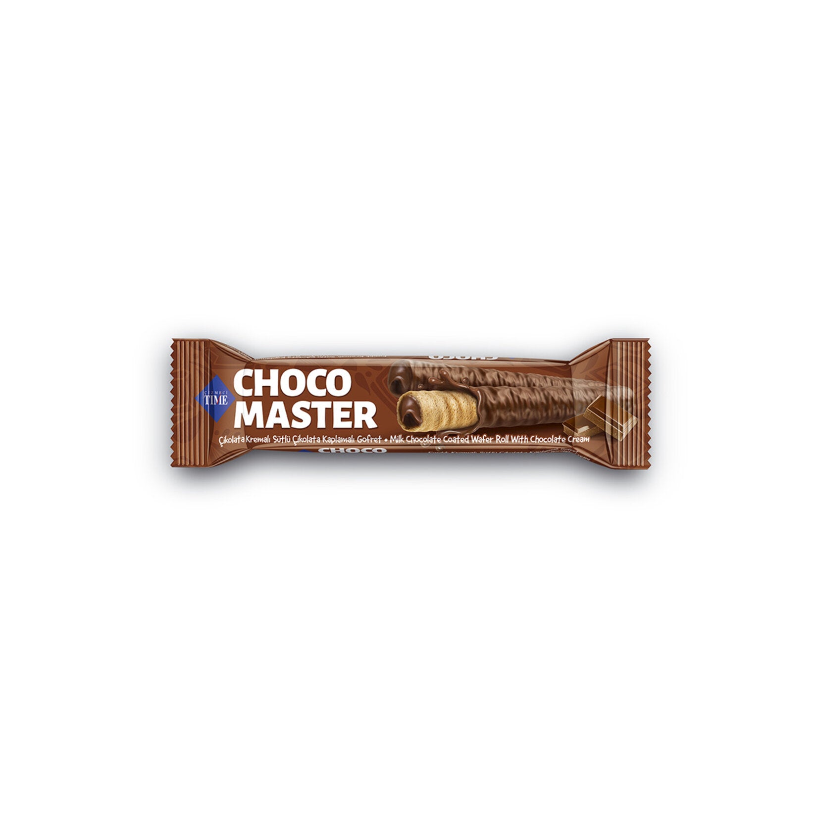 Cizmeci Time Choco Master Chocolate Covered Wafer brings a delightful crunch with every bite.