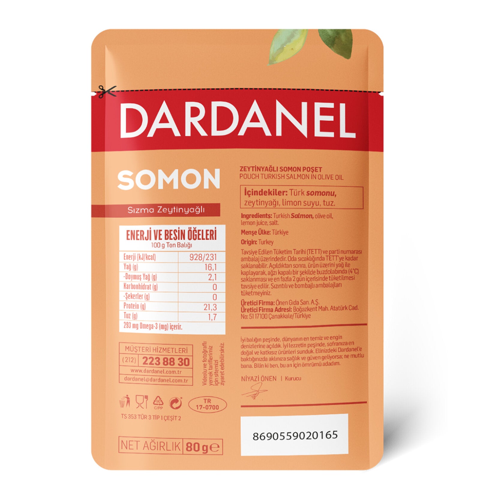 Dardanel Salmon in Olive Oil offers a simple, clean way to enjoy high-quality seafood at home.