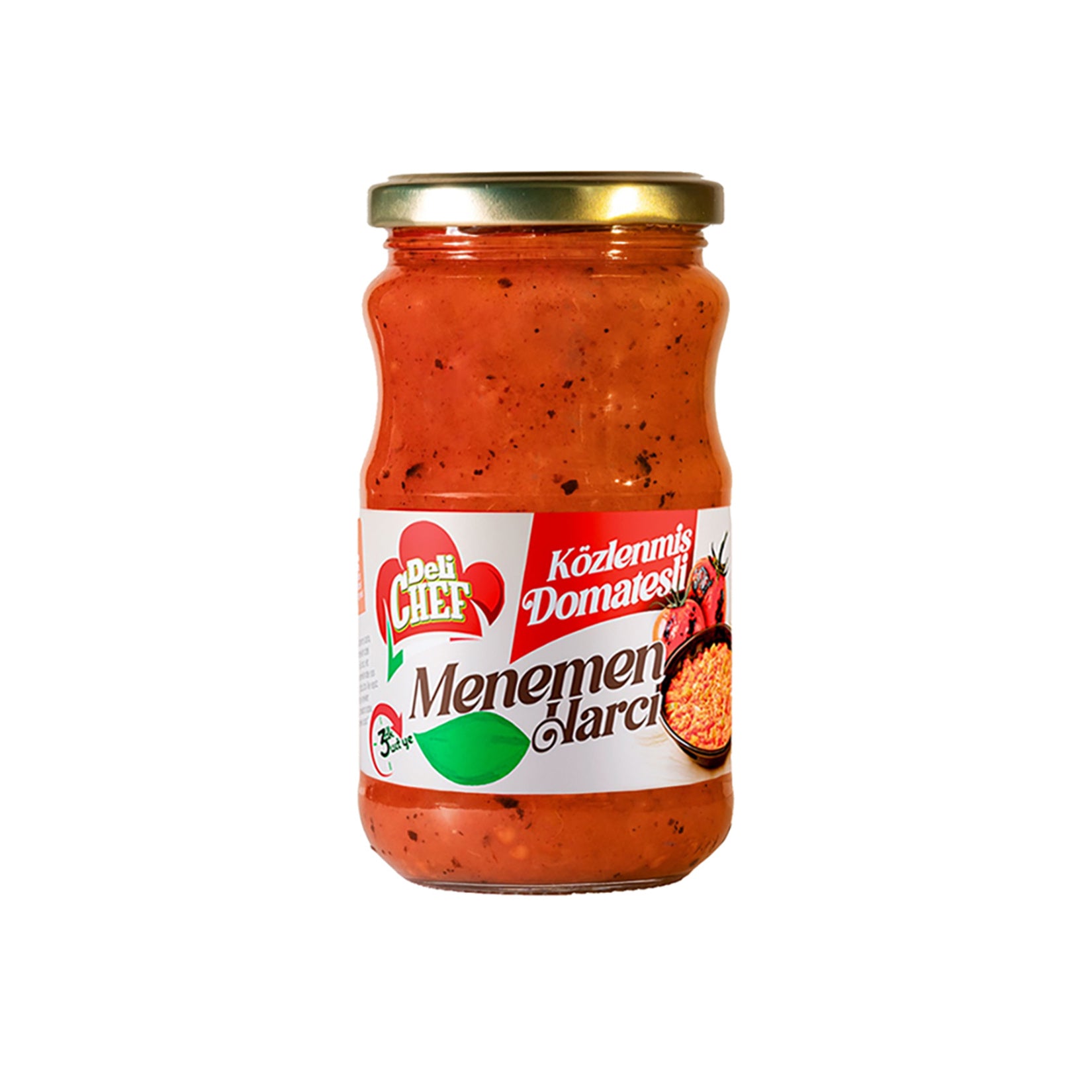 Bring the taste of a classic Turkish breakfast to your kitchen with Deli Chef Roasted Tomato Menemen Sauce.