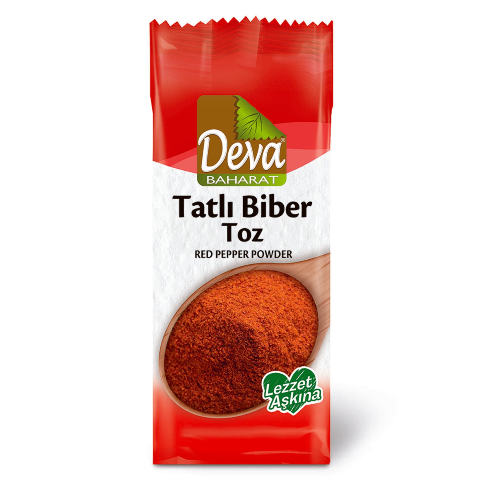 Bring vibrant color and mild, sweet flavor to your dishes with Deva Sweet Red Pepper Powder.