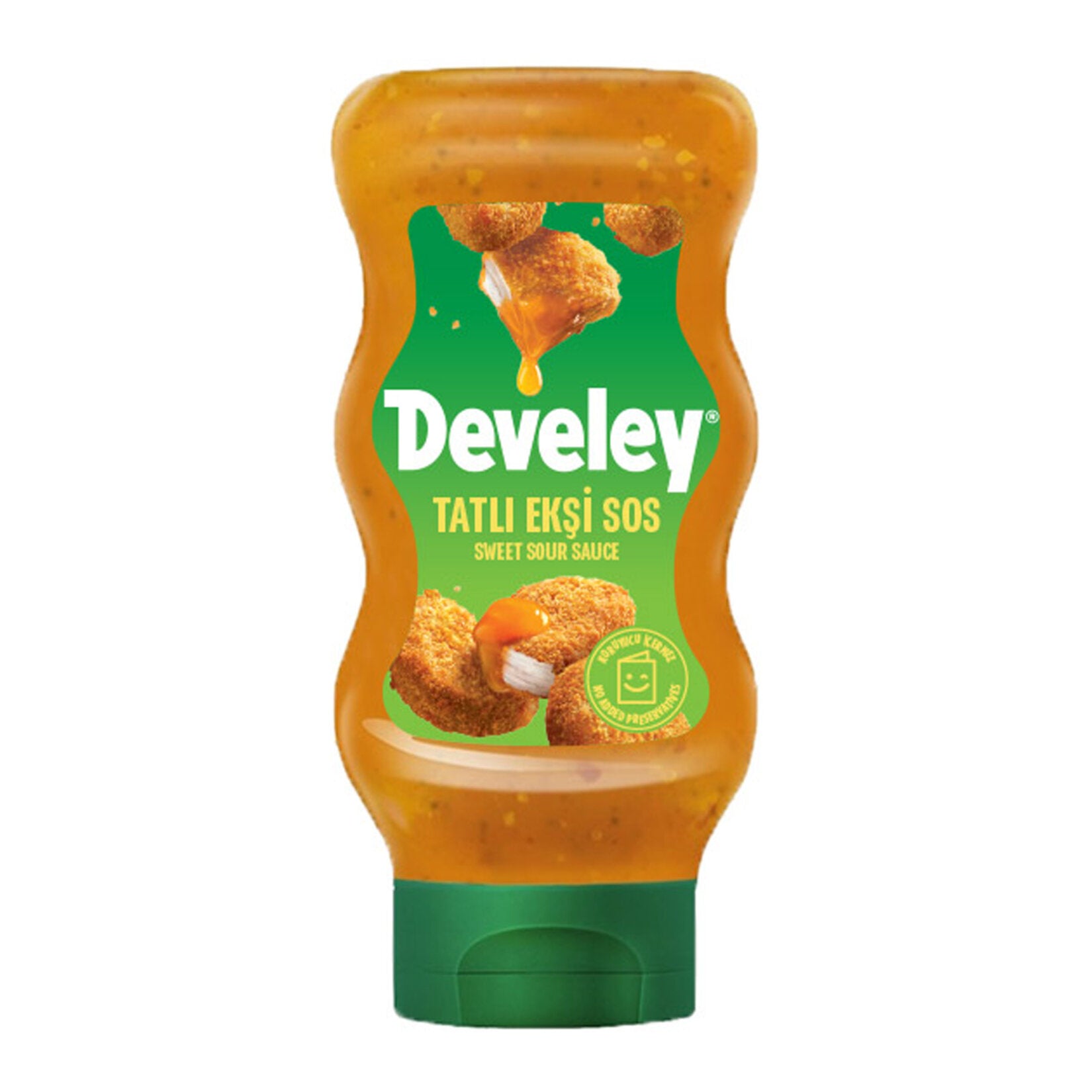 Develey Tatli Eksi Sos brings the perfect balance of fruity sweetness and gentle tang to your favorite meals.