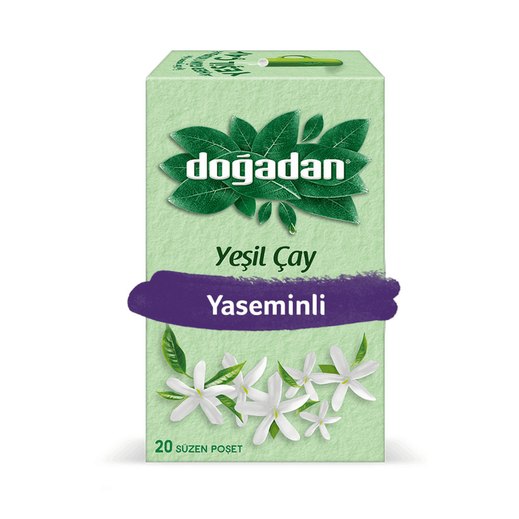 Doğadan Green Tea with Jasmine Bag 20 pcs