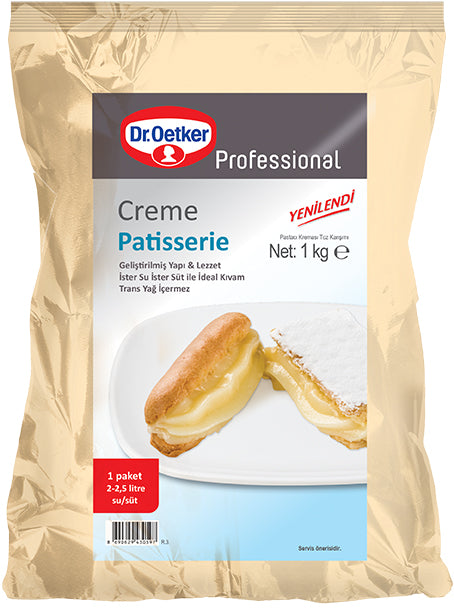 dr oetker creme patisserie 2.2 lbs 1 kg (in bulk)