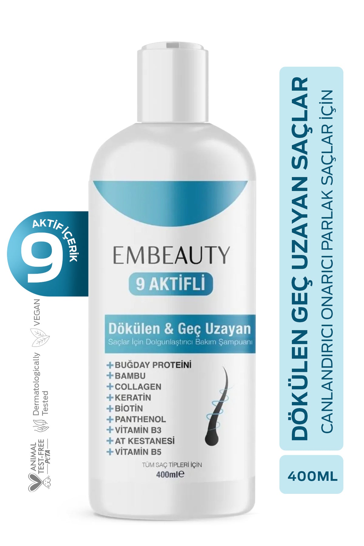 Stronger, longer, and fuller-looking hair starts at the root.