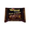 Eti Browni Gold Chocolate Cake with Cocoa Sauce offers a rich, moist texture and a deep chocolate fl
