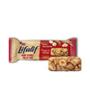 Eti Lifalif Dried Fruit Oat Bar is a wholesome and satisfying snack made with 36% rolled oats, 17.3% peanuts, hazelnuts, almonds, and sweetened naturally with date extract and apple juice concentrate.