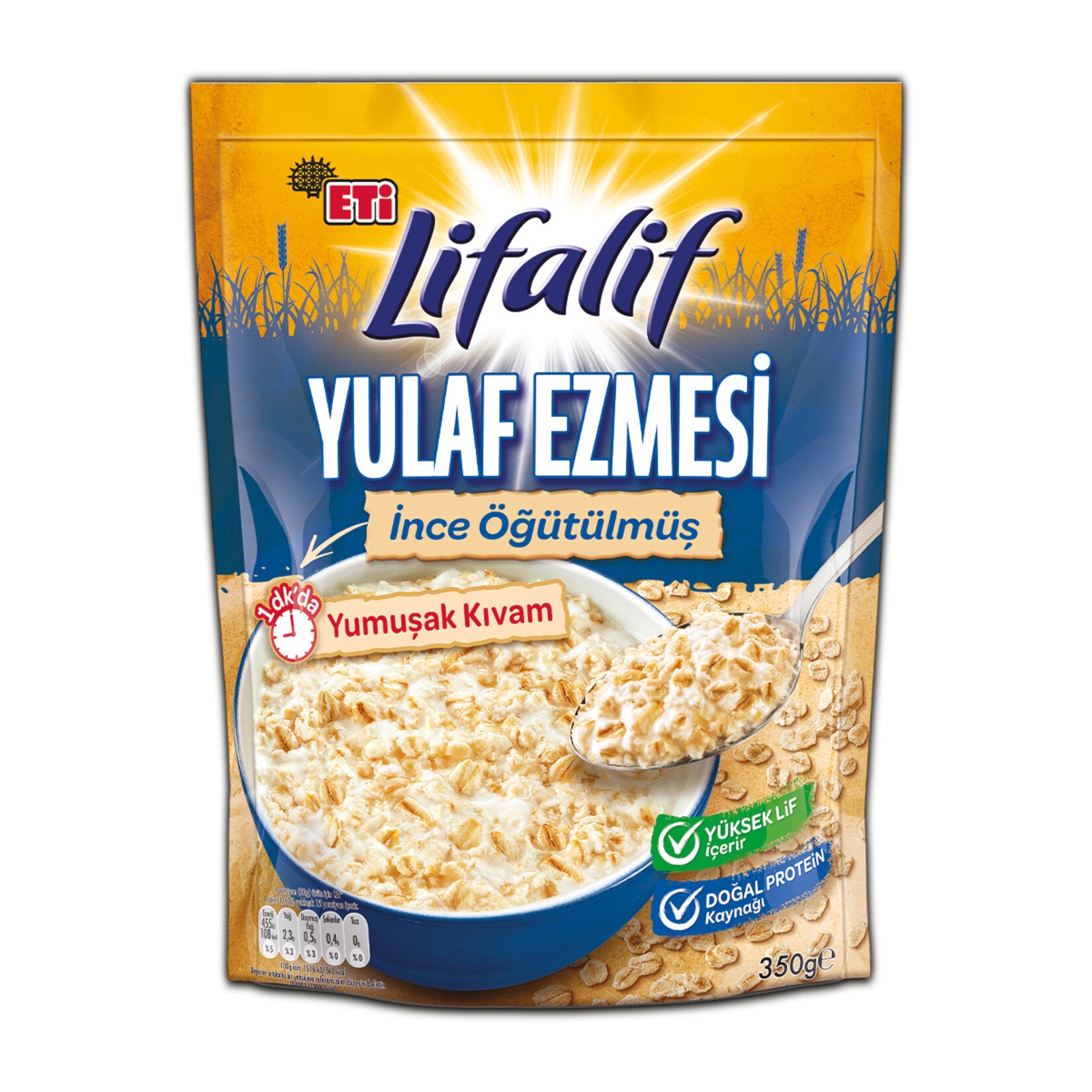 Lifalif Finely Milled Oat Flakes bring a wholesome and practical start to your day.