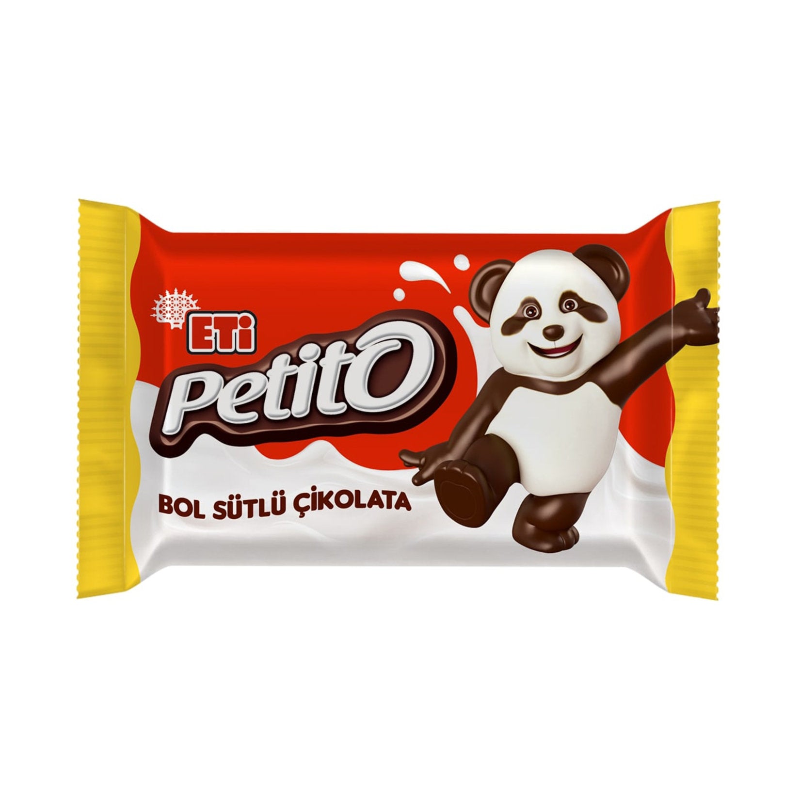 Eti Petito Milk Chocolate is a delightful mini treat crafted with rich Turkish milk chocolate, white
