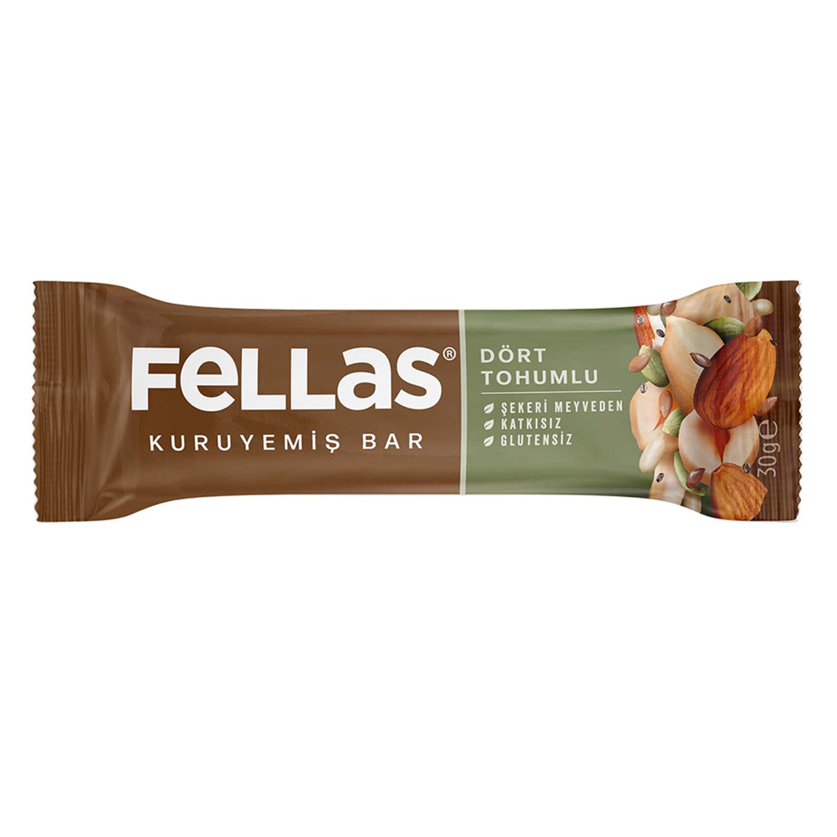 Discover the wholesome crunch of the Fellas Four Seed Nut Bar, a delicious and nutritious snack pack