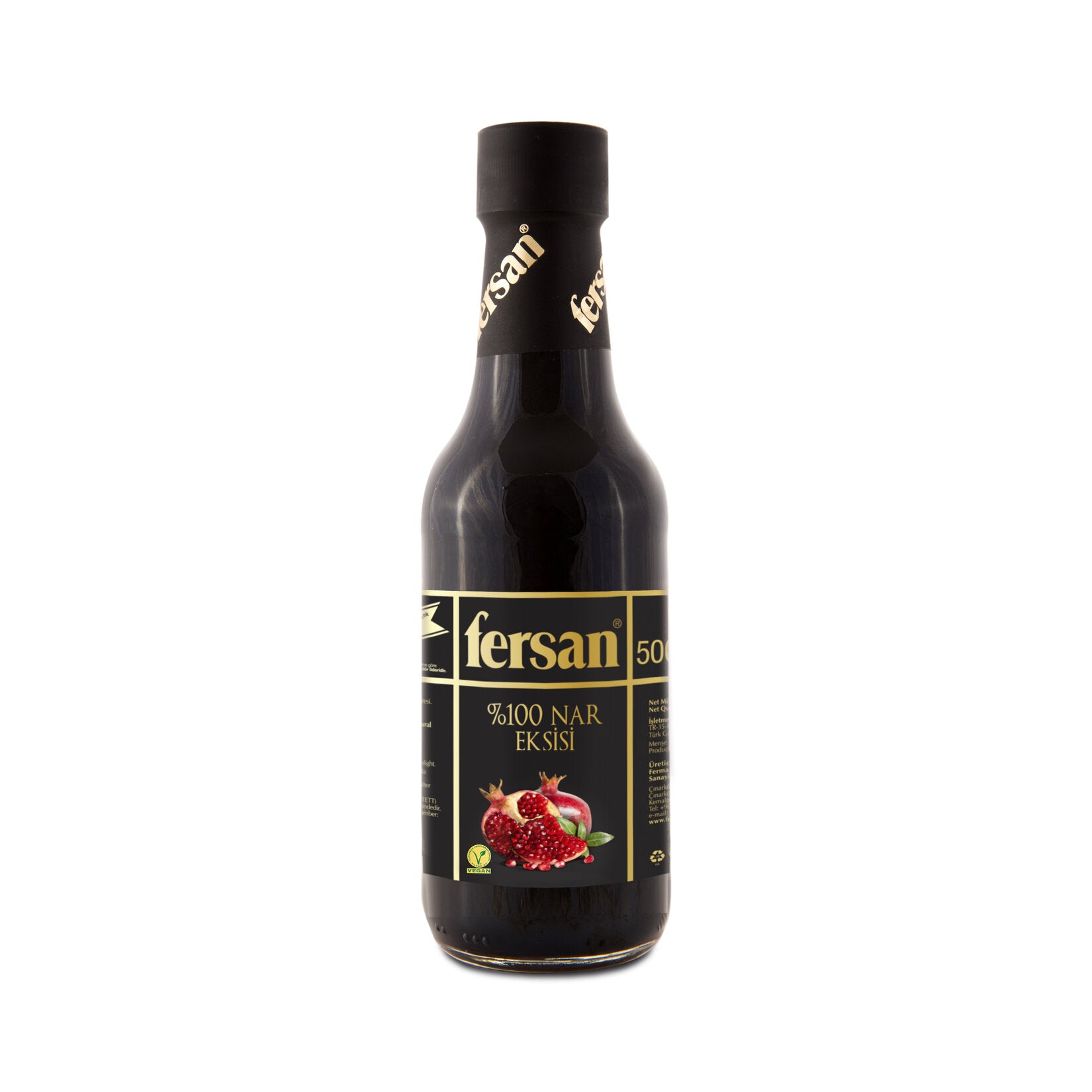 Fersan 100% Pomegranate Molasses is a rich, tangy, and naturally concentrated sauce made from pure pomegranate juice.