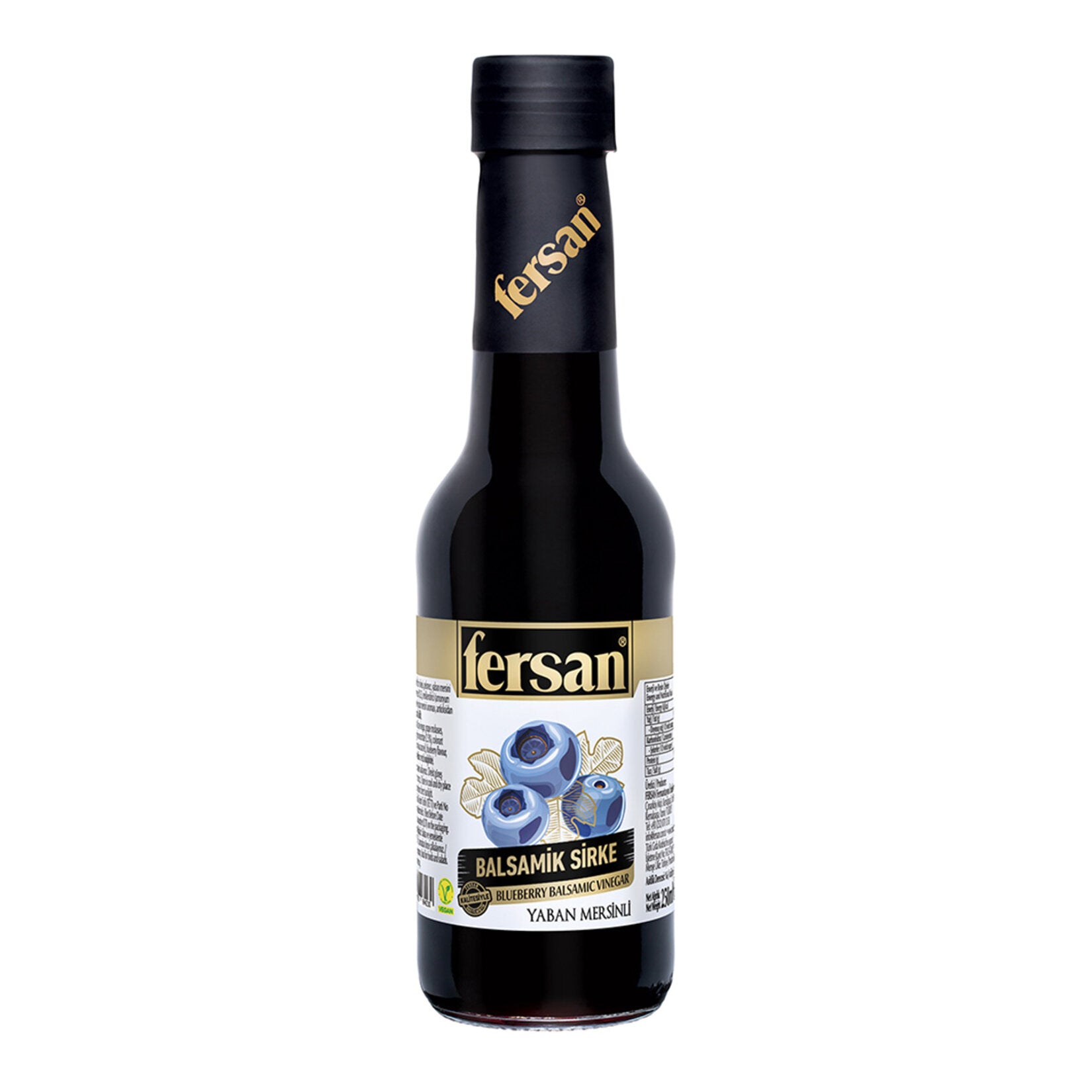 Fersan Blueberry Balsamic Vinegar brings a unique fruity twist to classic balsamic flavor.