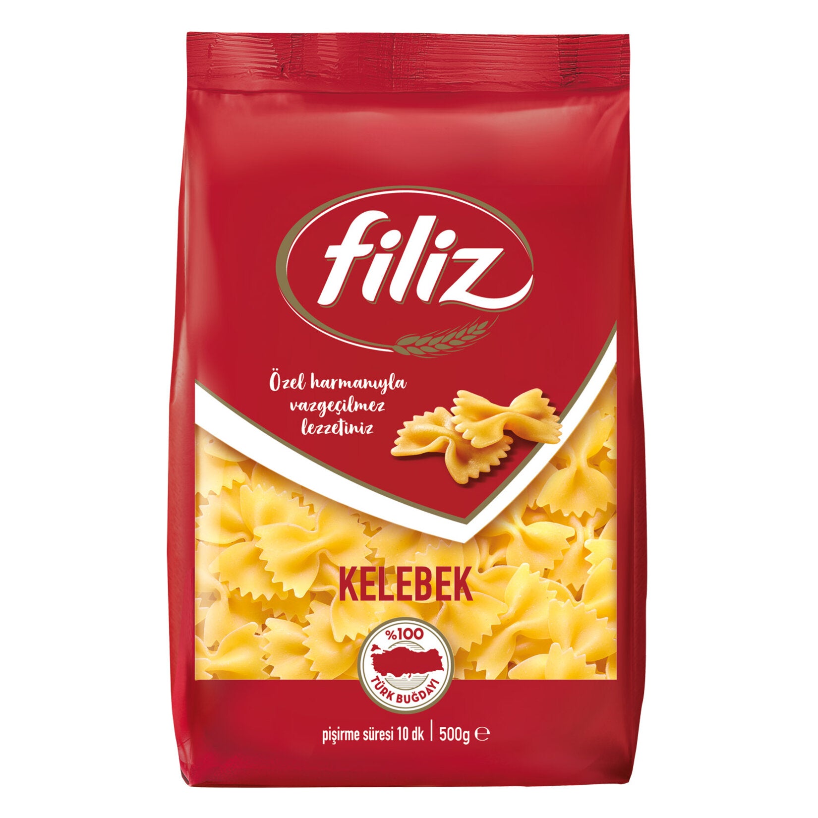 Bring the taste of traditional Turkish cuisine to your table with Filiz Butterfly Pasta.