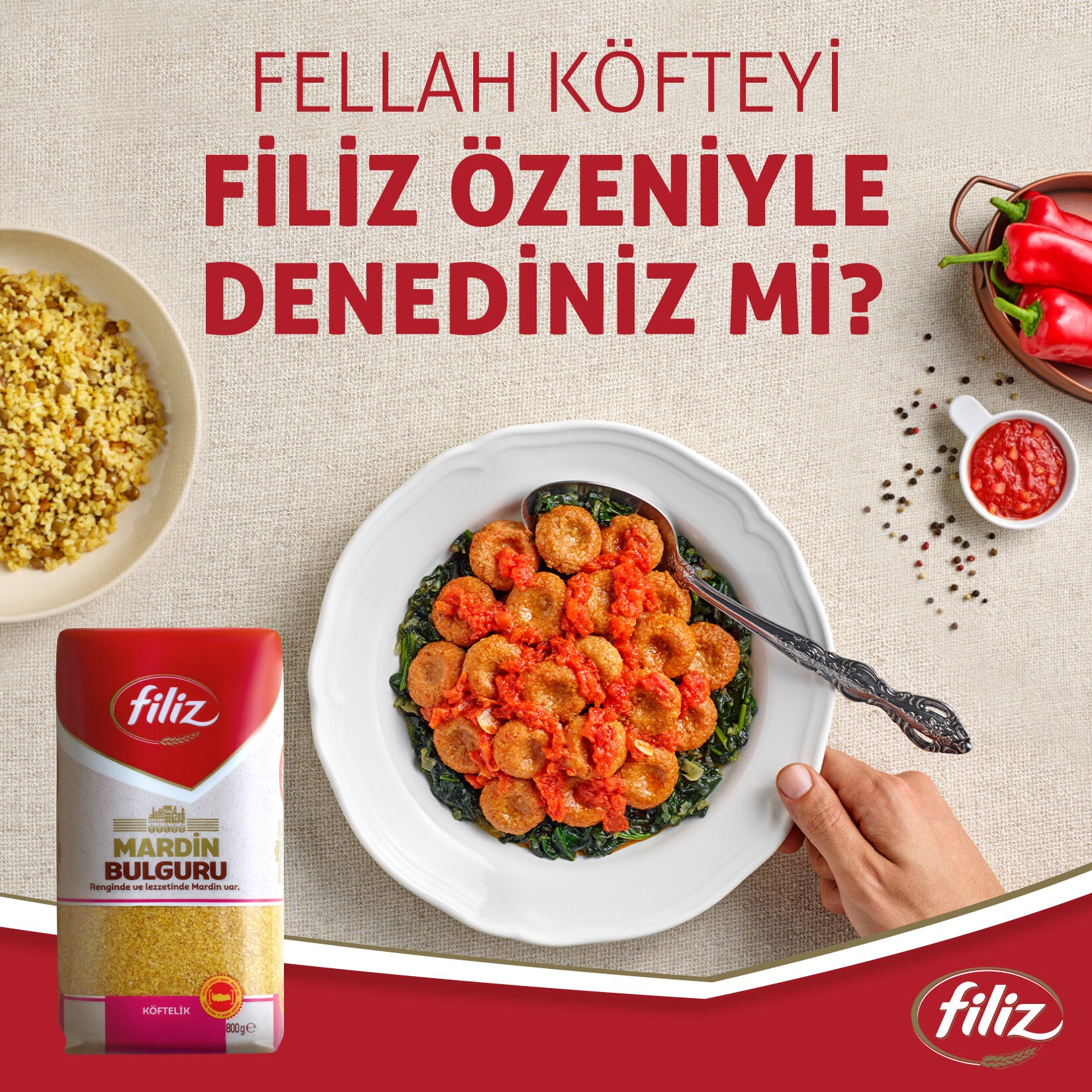 Filiz Mardin Koftelik Fine Bulgur brings the rich culinary traditions of southeastern Türkiye right to your kitchen.