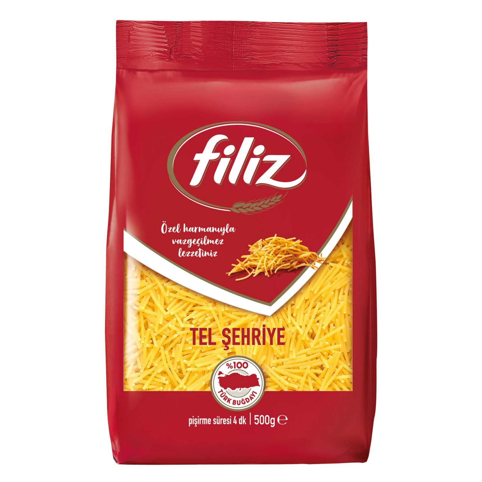 Filiz Tel Sehriye is a staple in Turkish kitchens, perfect for soups, pilafs, and traditional dishes.