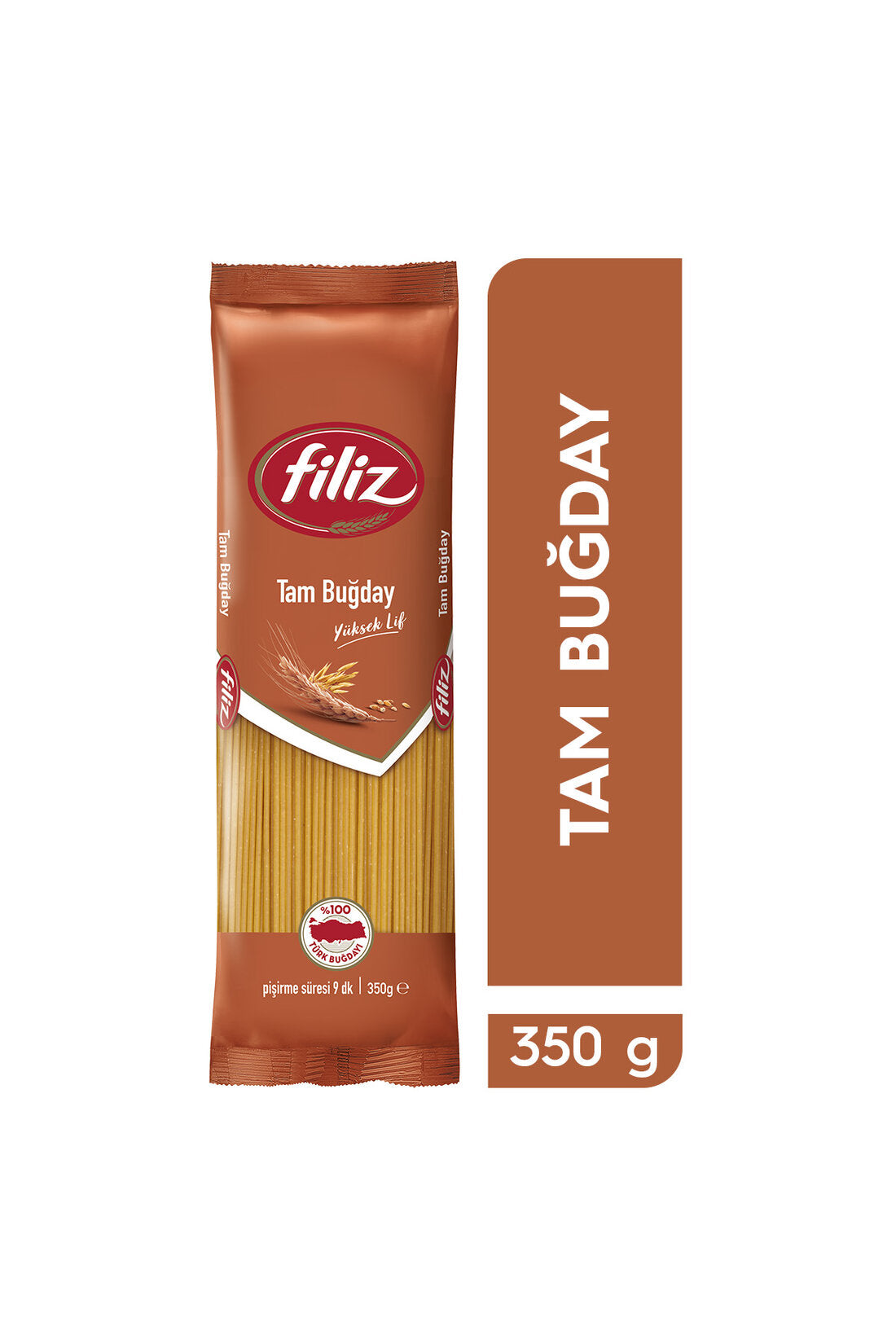 Filiz Whole Wheat Spaghetti Pasta Stick brings the wholesome taste of Türkiye’s finest durum wheat to your kitchen.