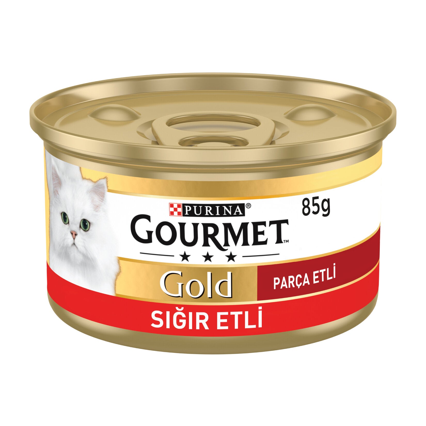 Gourmet Gold Beef in Sauce Wet Cat Food is specially formulated for adult cats aged 1–7 years with normal activity levels.