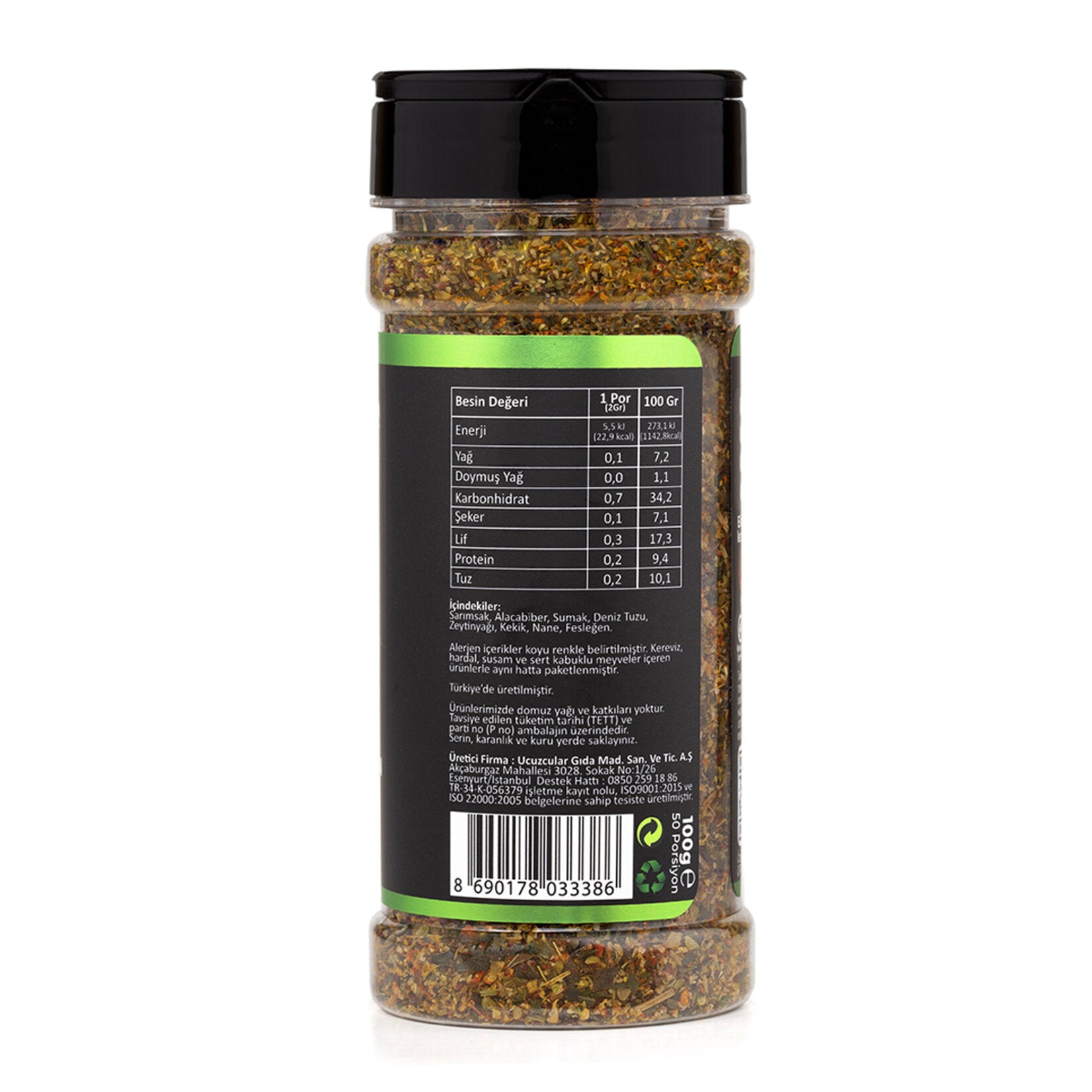 Bring vibrant Mediterranean flavors to your meals with the Hayfene Vegetable & Salad Spice Blend.