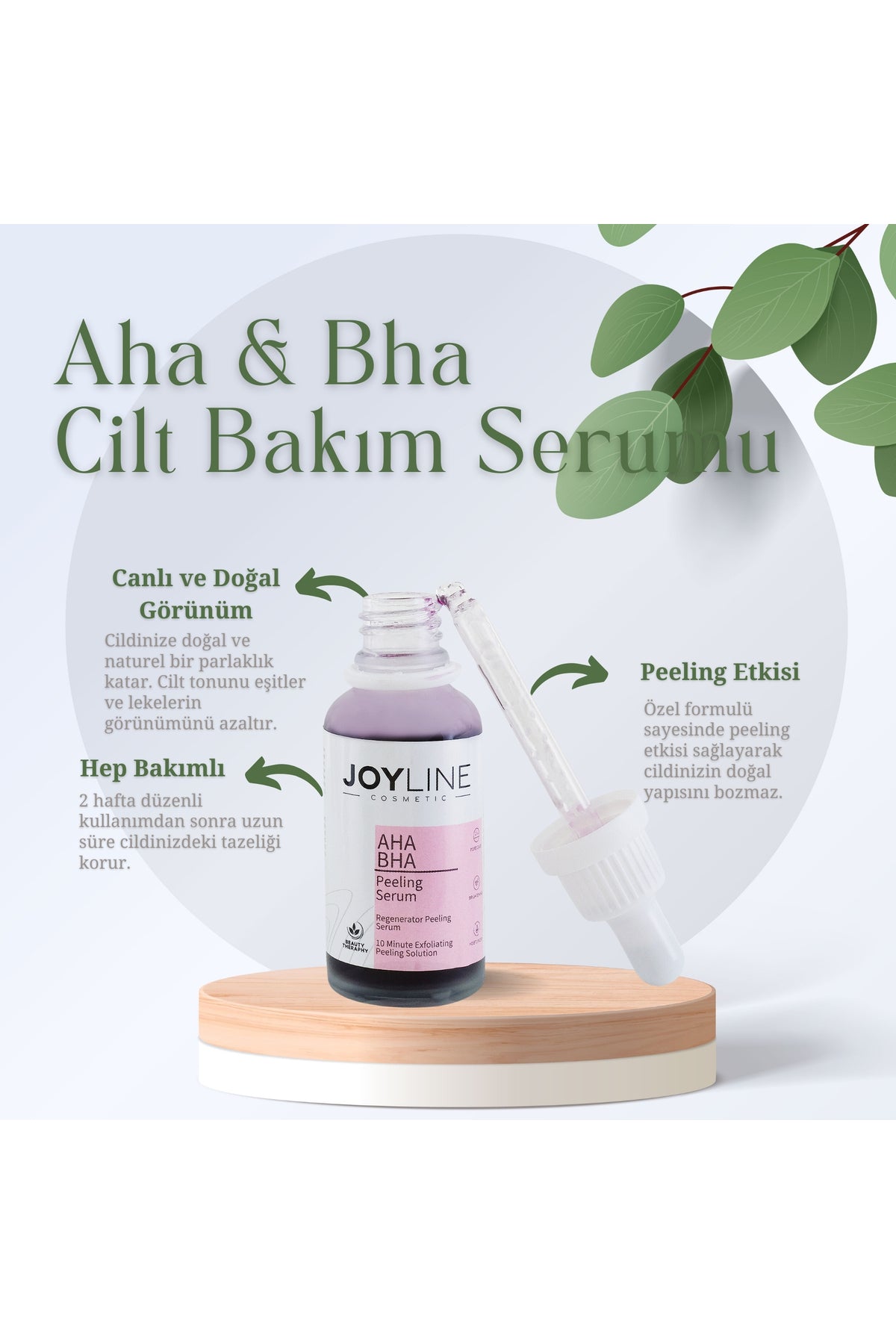joyline Red Peeling Serum AHA 30% + BHA 2% is a high-strength chemical exfoliating treatment designed to help remove dead skin cells, excess oil, and buildup from the surface of the skin.