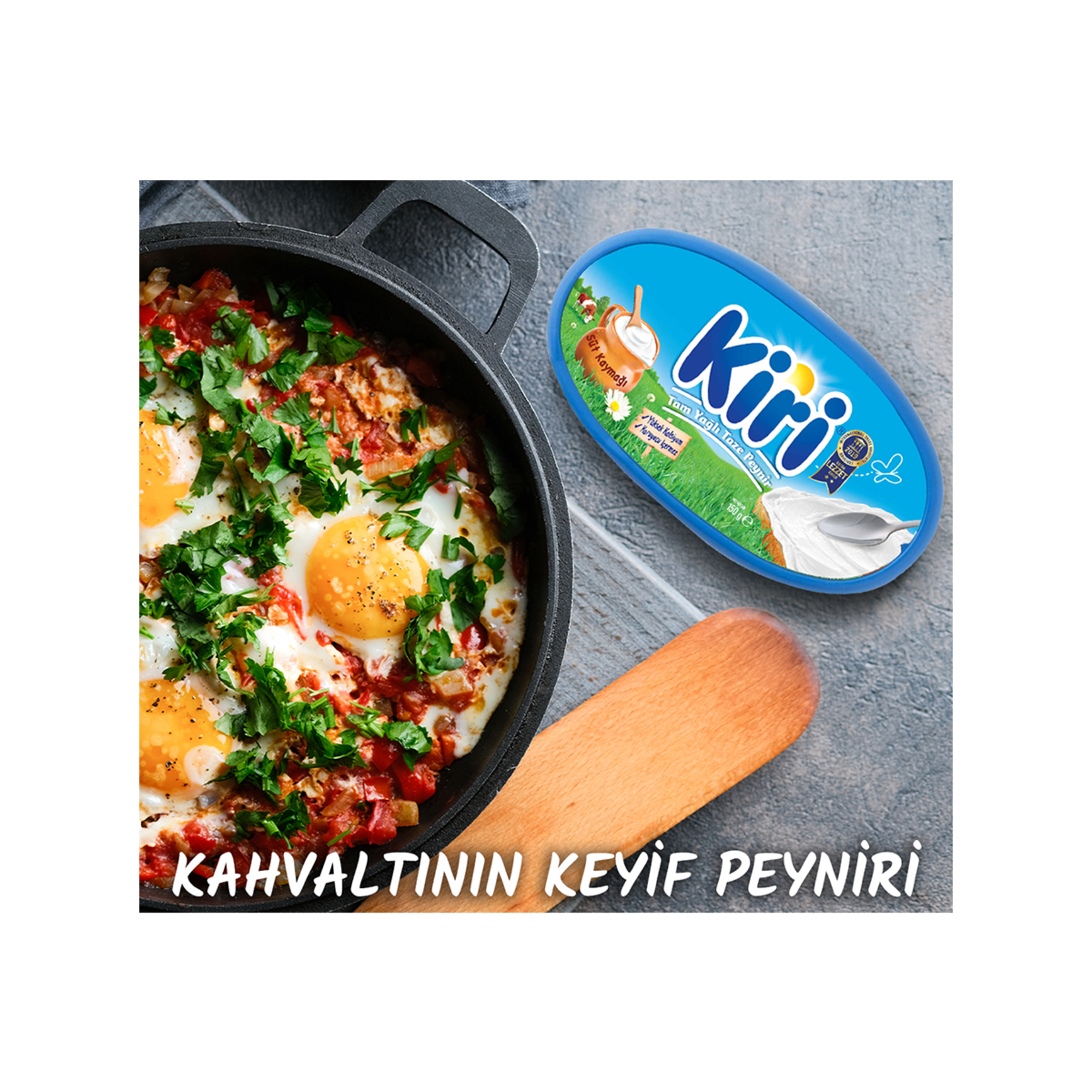 Kiri Full Fat Fresh Cheese is a smooth and creamy cream cheese made with pasteurized cow’s milk, cream, and butter for a rich, satisfying taste.