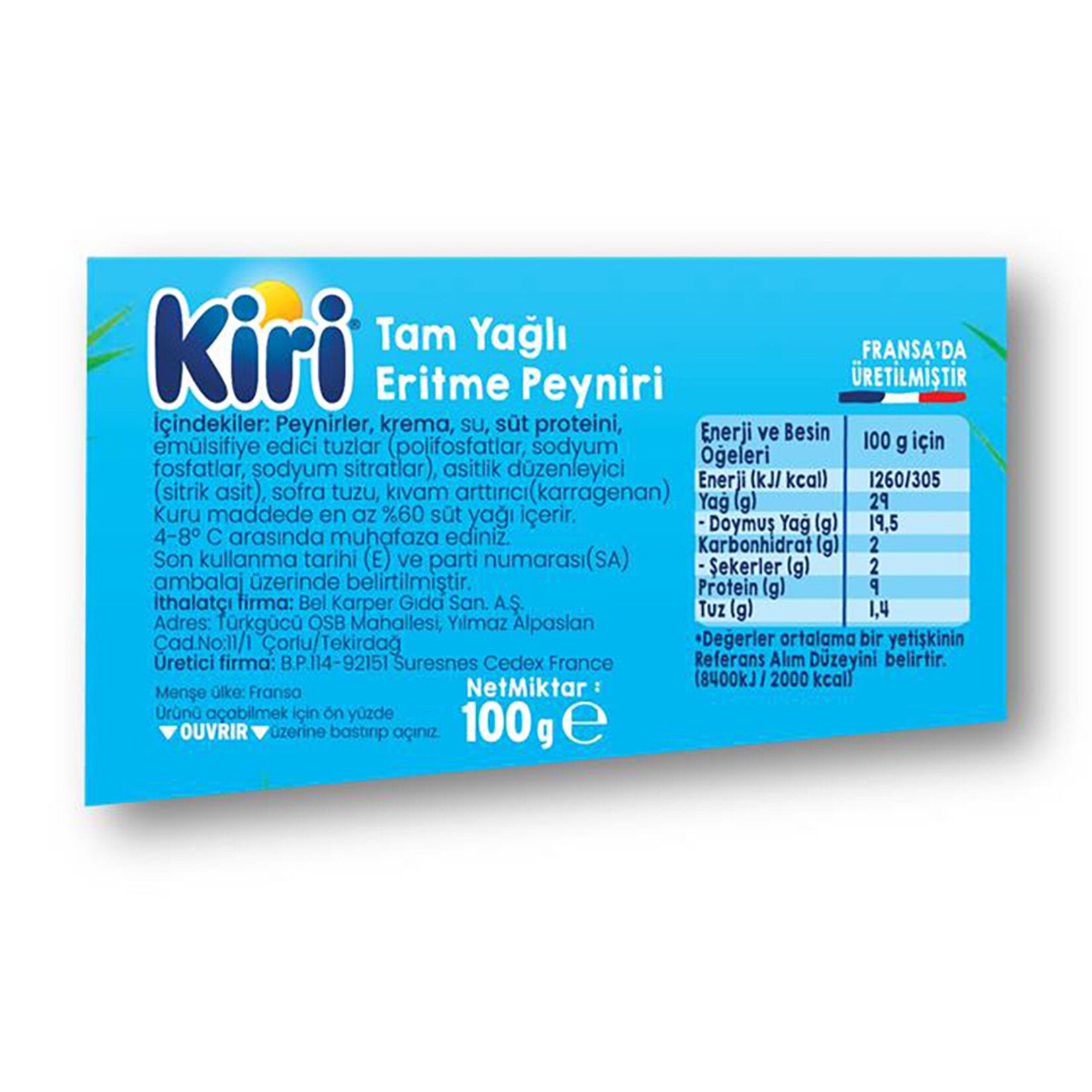 Kiri Full Fat Fresh Cheese Triangles are smooth, creamy, and perfectly portioned for everyday enjoyment.