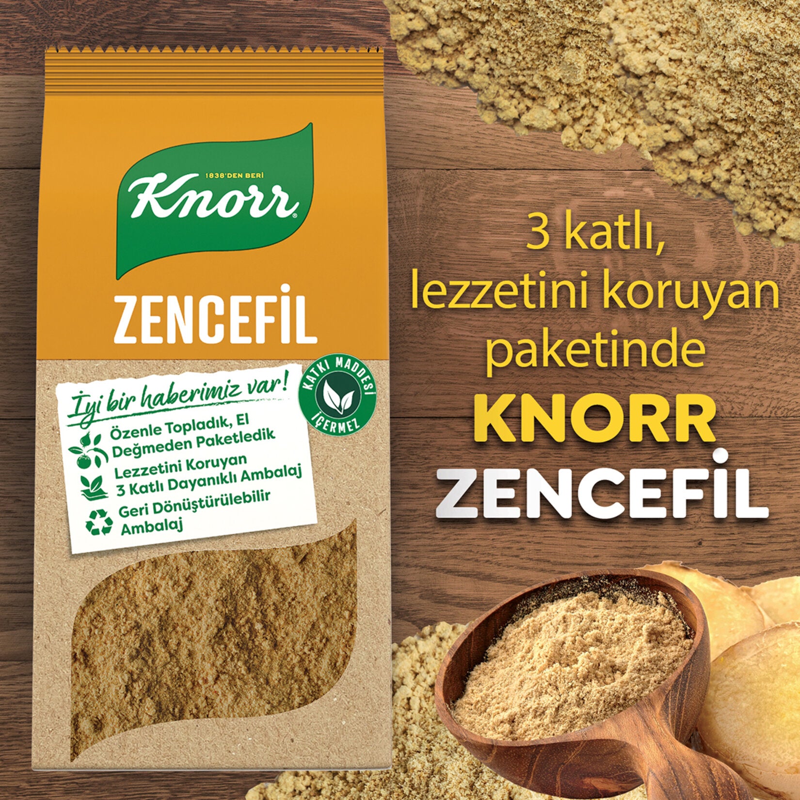 Bring a warm, spicy kick to your dishes with Knorr Ginger Powder, a pantry essential for both sweet and savory recipes.
