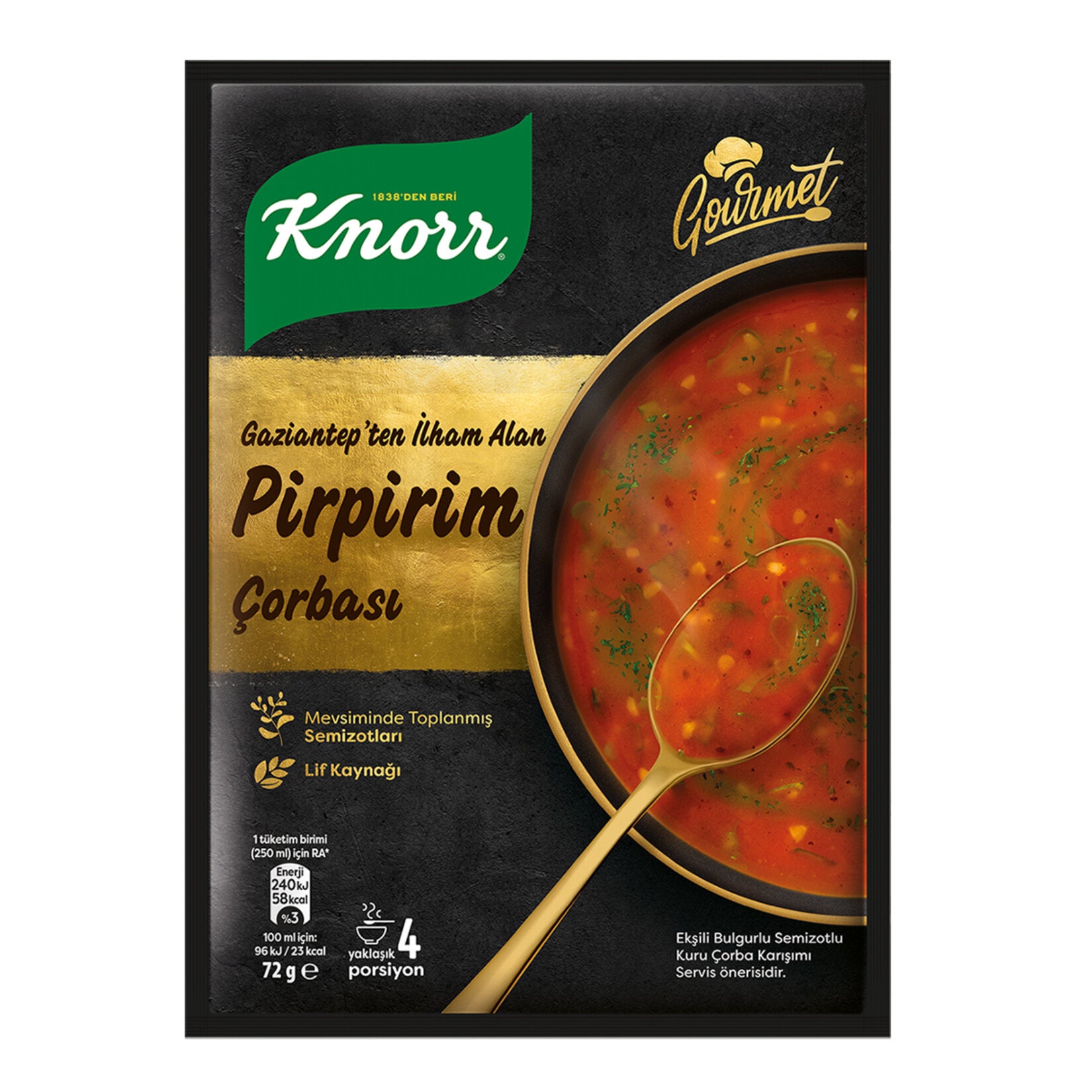 Knorr Gourmet Pirpirim Soup brings a beloved regional flavor from Türkiye to your kitchen in minutes.