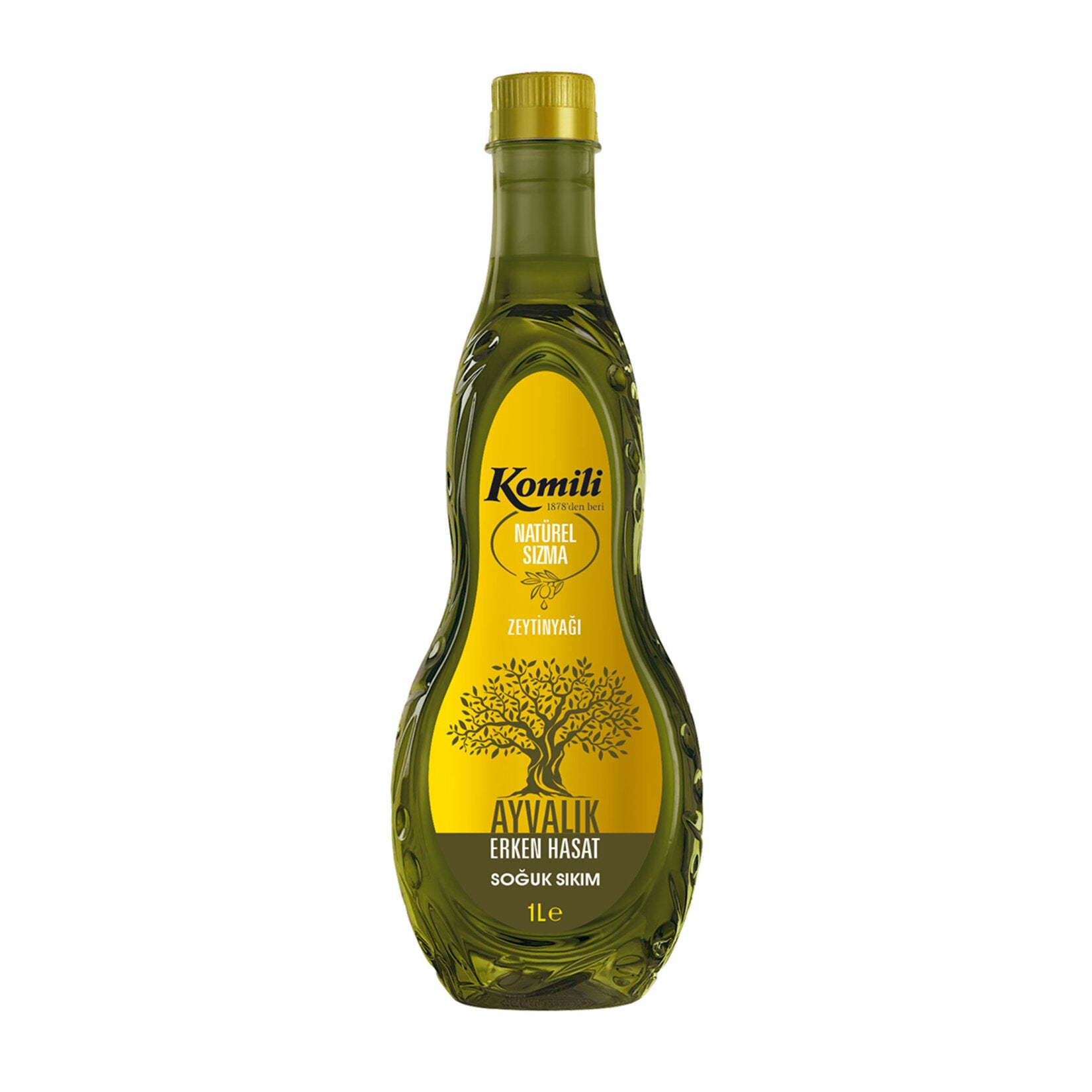 Experience the rich, fruity flavor of Komili Ayvalik Early Harvest Extra Virgin Olive Oil, made from olives carefully picked at the beginning of the season in the renowned Ayvalik region of Türkiye.