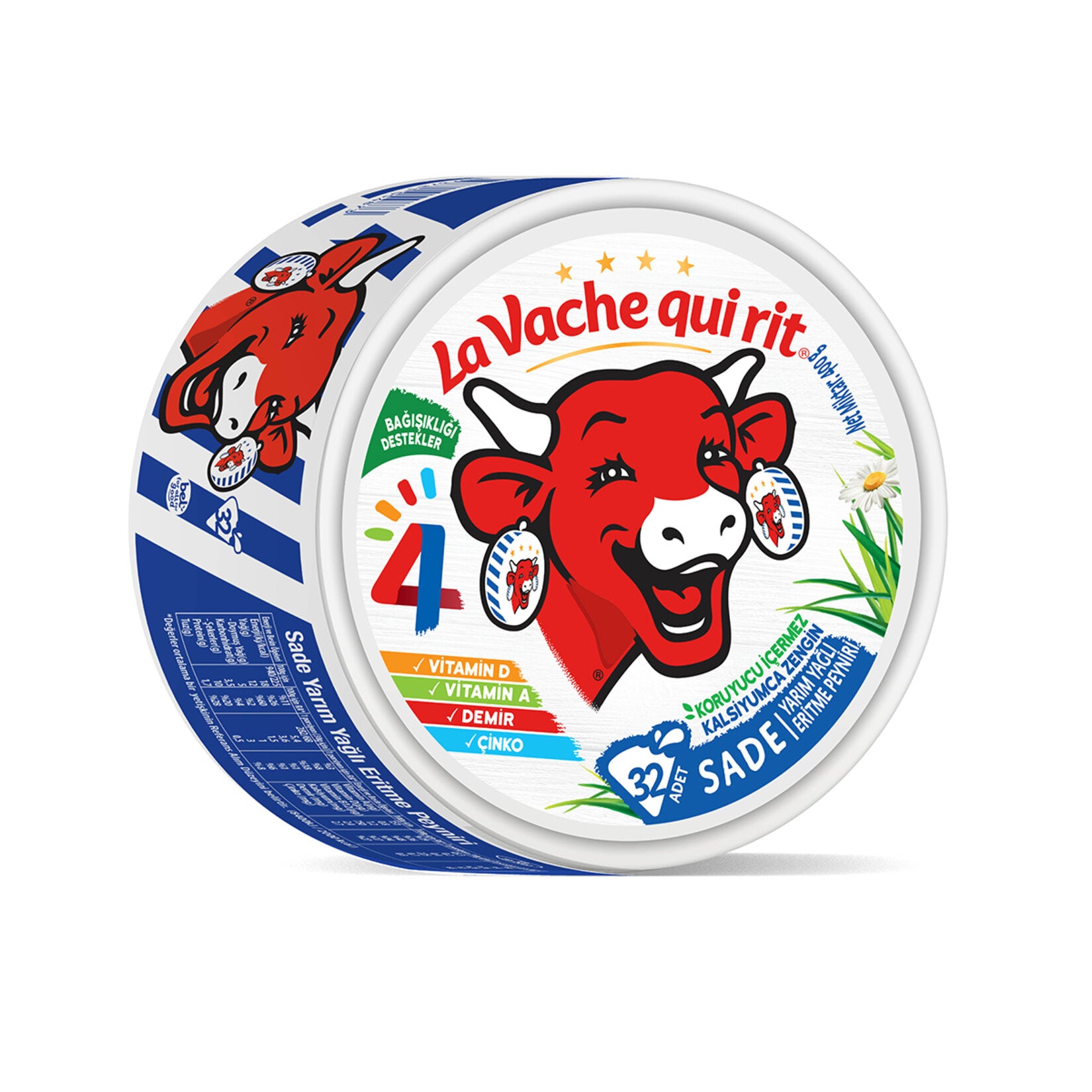 La Vache Qui Rit Ucgen Cheese is the iconic creamy triangle cheese loved by families around the world.