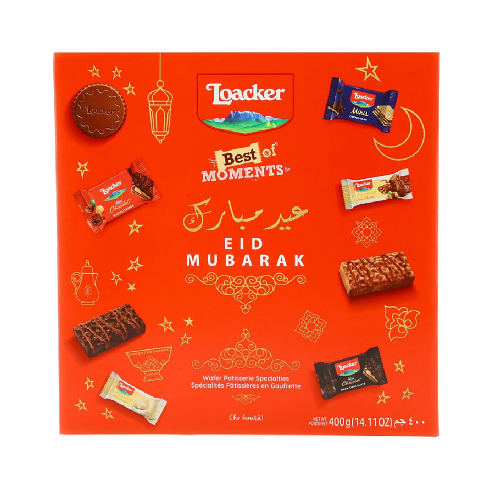 Discover the irresistible variety of Loacker Best Of Moments Mixed Mini Wafers, a delightful selection of premium mini wafers crafted with the finest ingredients.
