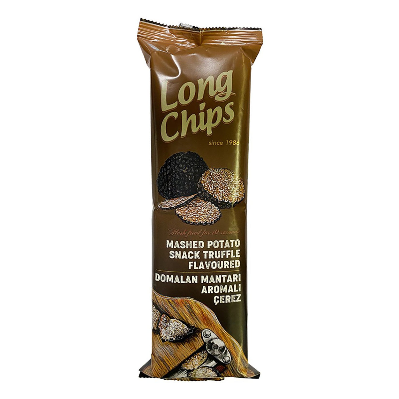 Long Chips Domalan Mushroom Flavored Snack brings a unique and savory twist to your snack time.