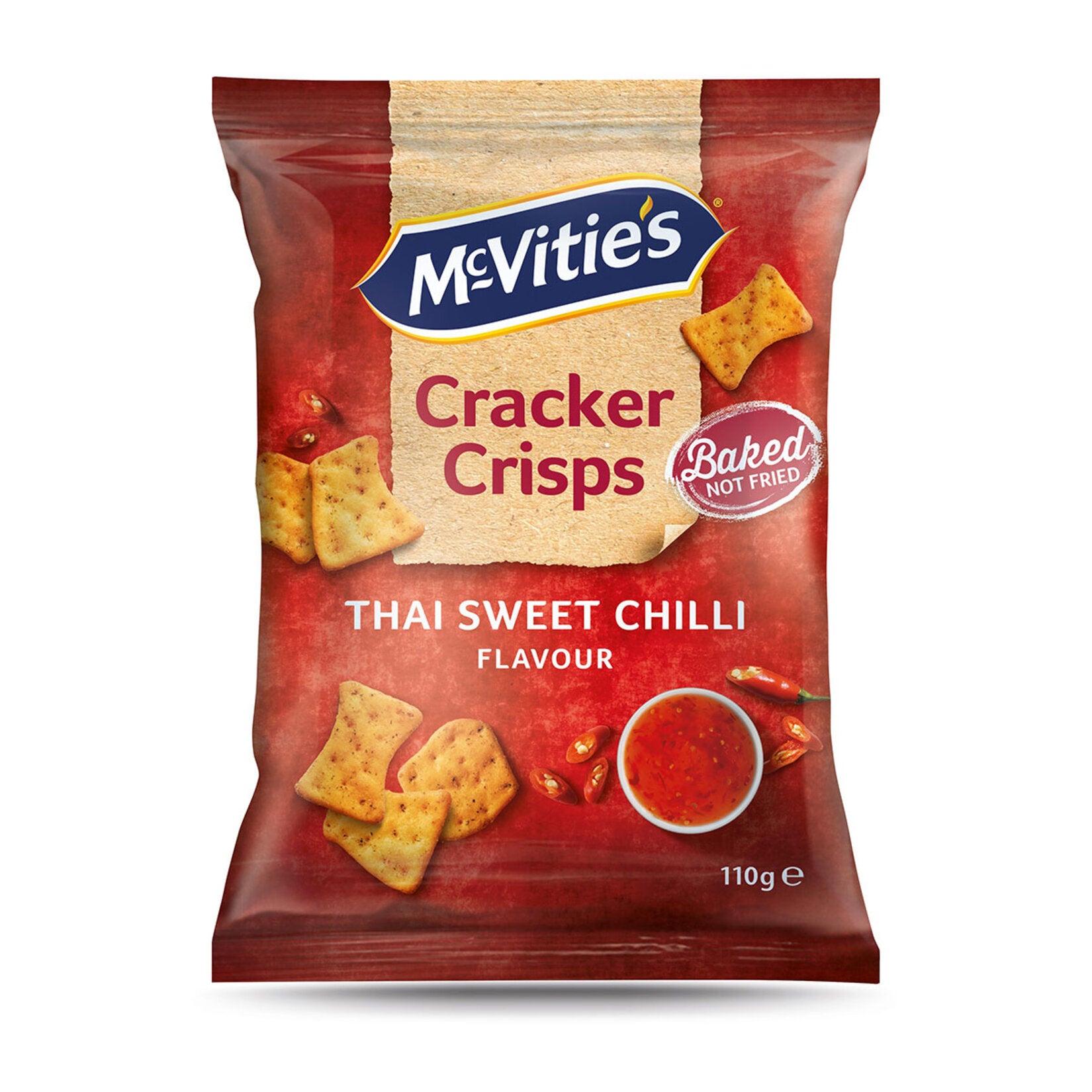 Since 1839, McVitie’s has been a trusted name in baking, and now brings its biscuit-making expertise to savory snacks with Cracker Crisps Sweet Chilli.