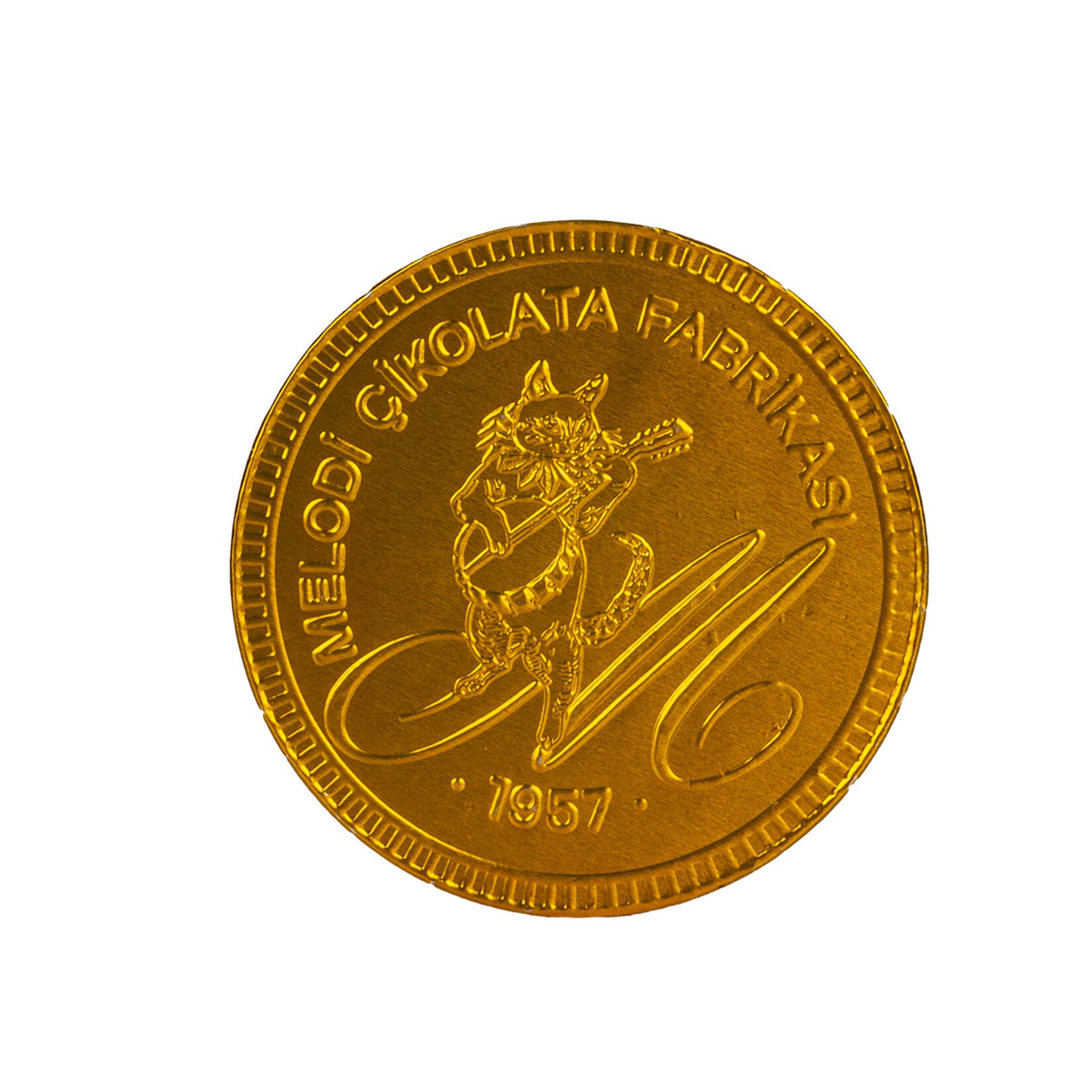 Bring a touch of Turkish delight to your snack time with the Melodi Chocolate Coin.
