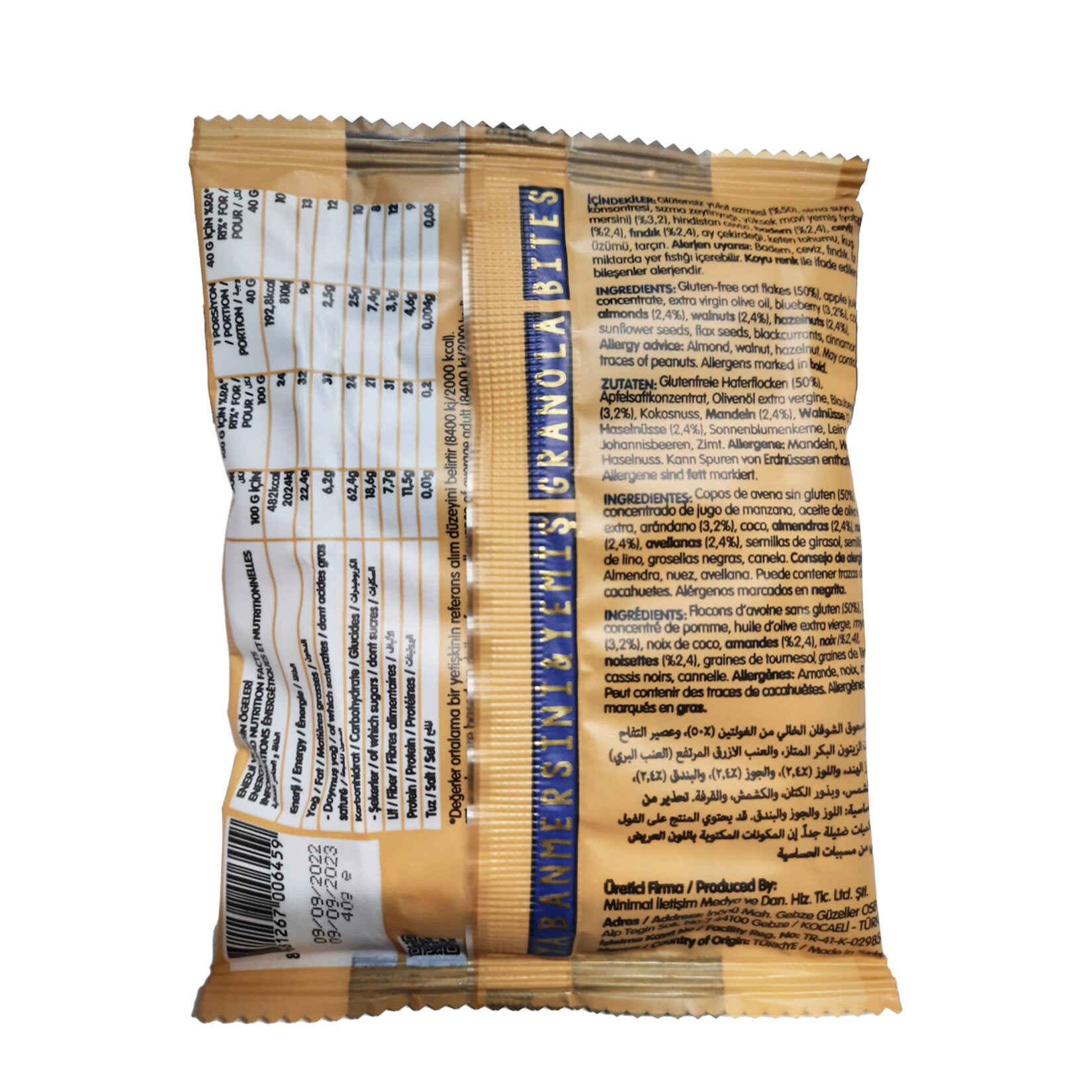 Start your morning with Mom's Natural Foods Blueberry & Nut Gluten-Free Granola, a wholesome blend of gluten-free oats, real blueberries, and a rich mix of nuts and seeds.