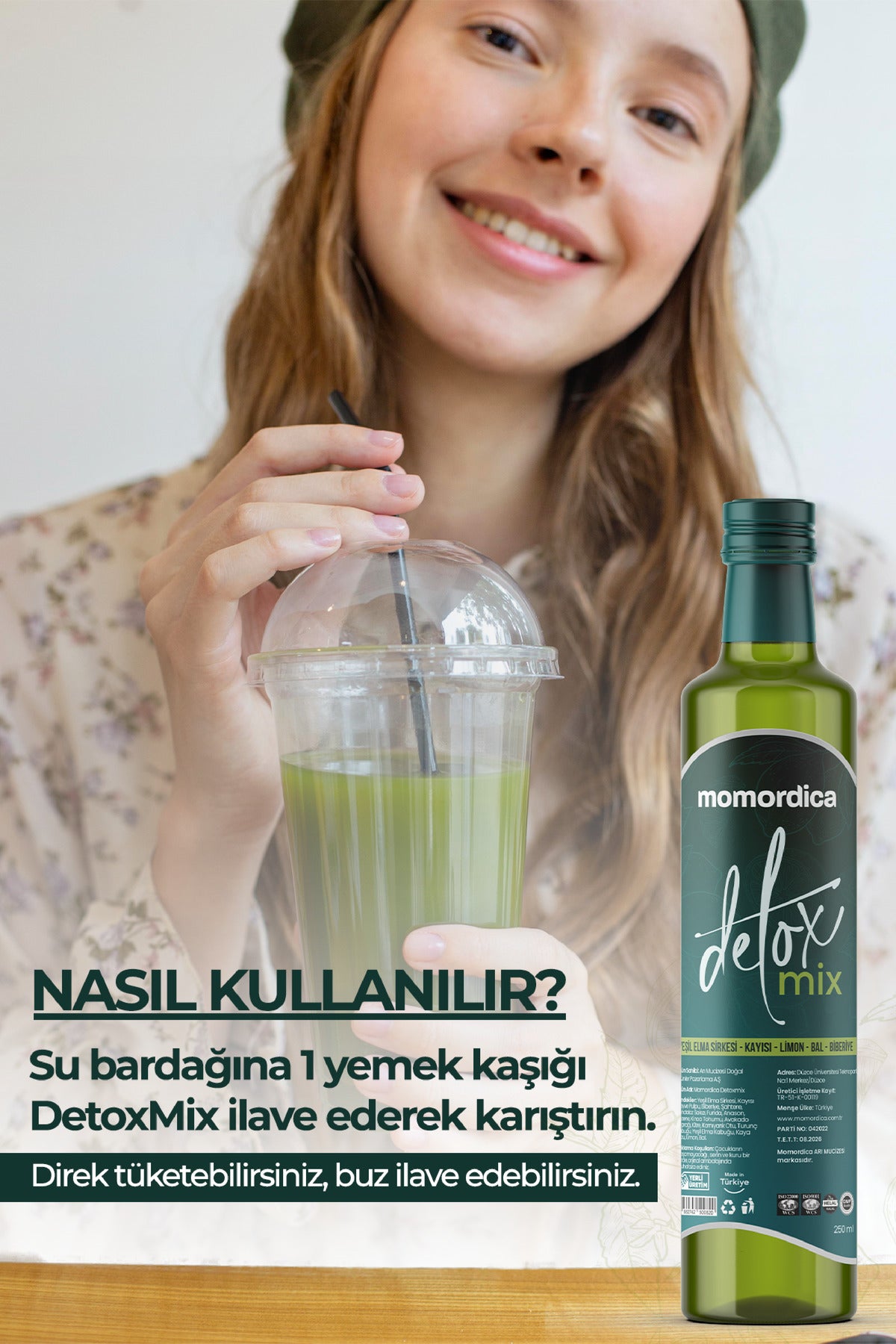 Momordica DetoxMix is a refreshing herbal blend crafted with carefully selected natural ingredients.