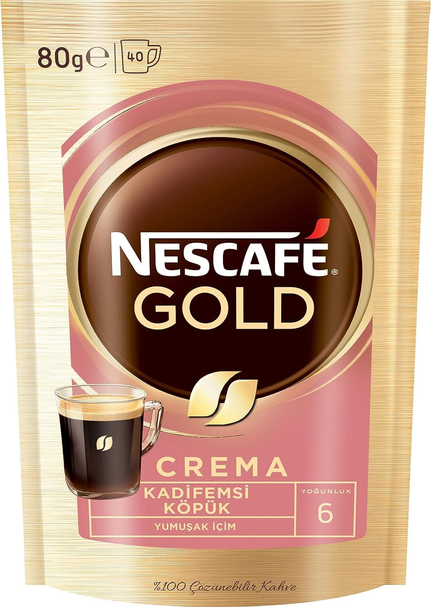 Nescafe Gold Crema Economic Package 80 G – Turcamart ®