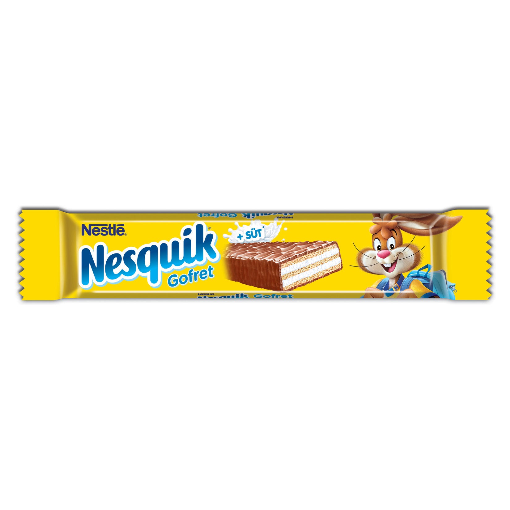 Nesquik Milk Chocolate Wafer front packaging view