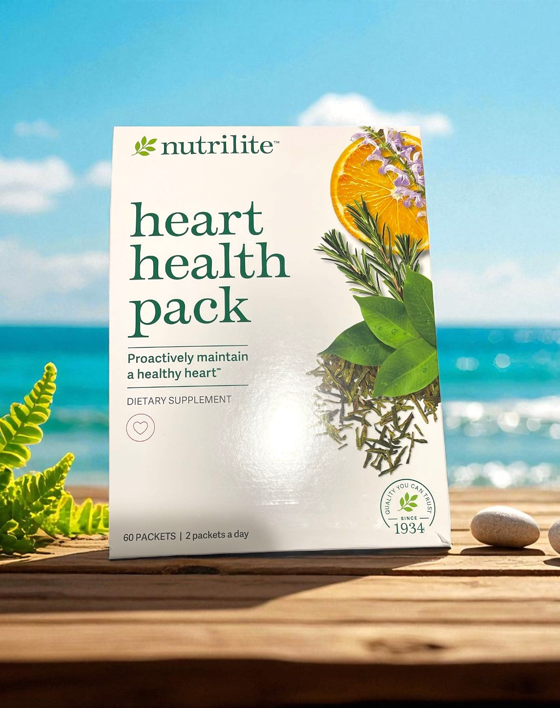 Nutrilite Heart Health Pack 60 Packets – 30-Day Heart & Circulation Support