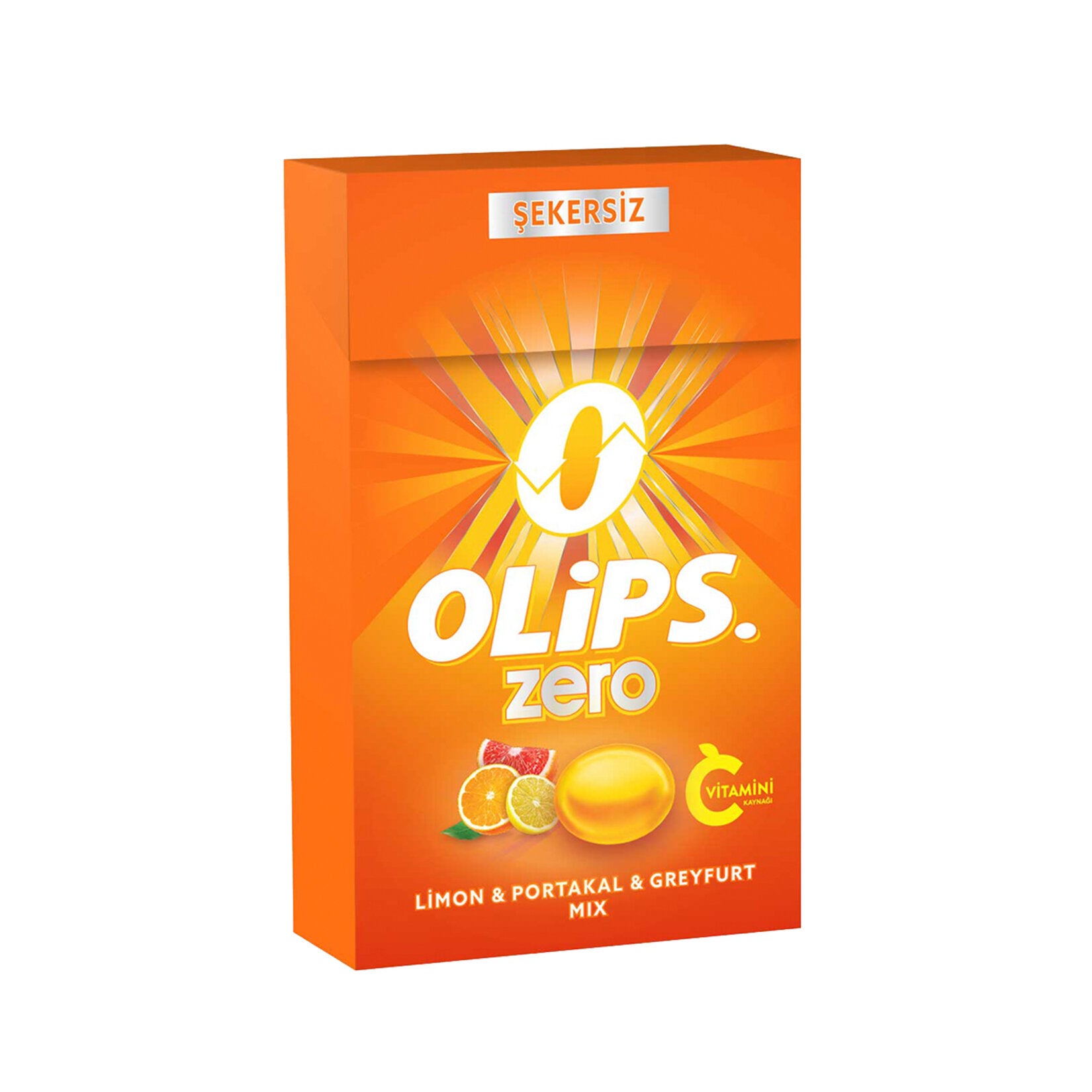 Olips Zero Sugar-Free Citrus Candy brings you a refreshing blend of lemon, orange, and grapefruit fl
