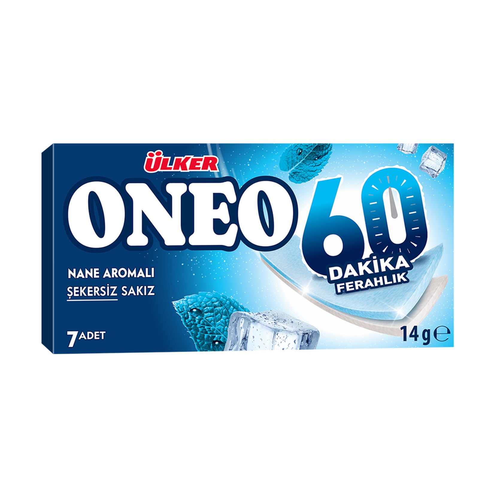 Oneo Slims Duo 60 Min Mint Gum offers a long-lasting minty freshness in a sleek, slim format. Perfec