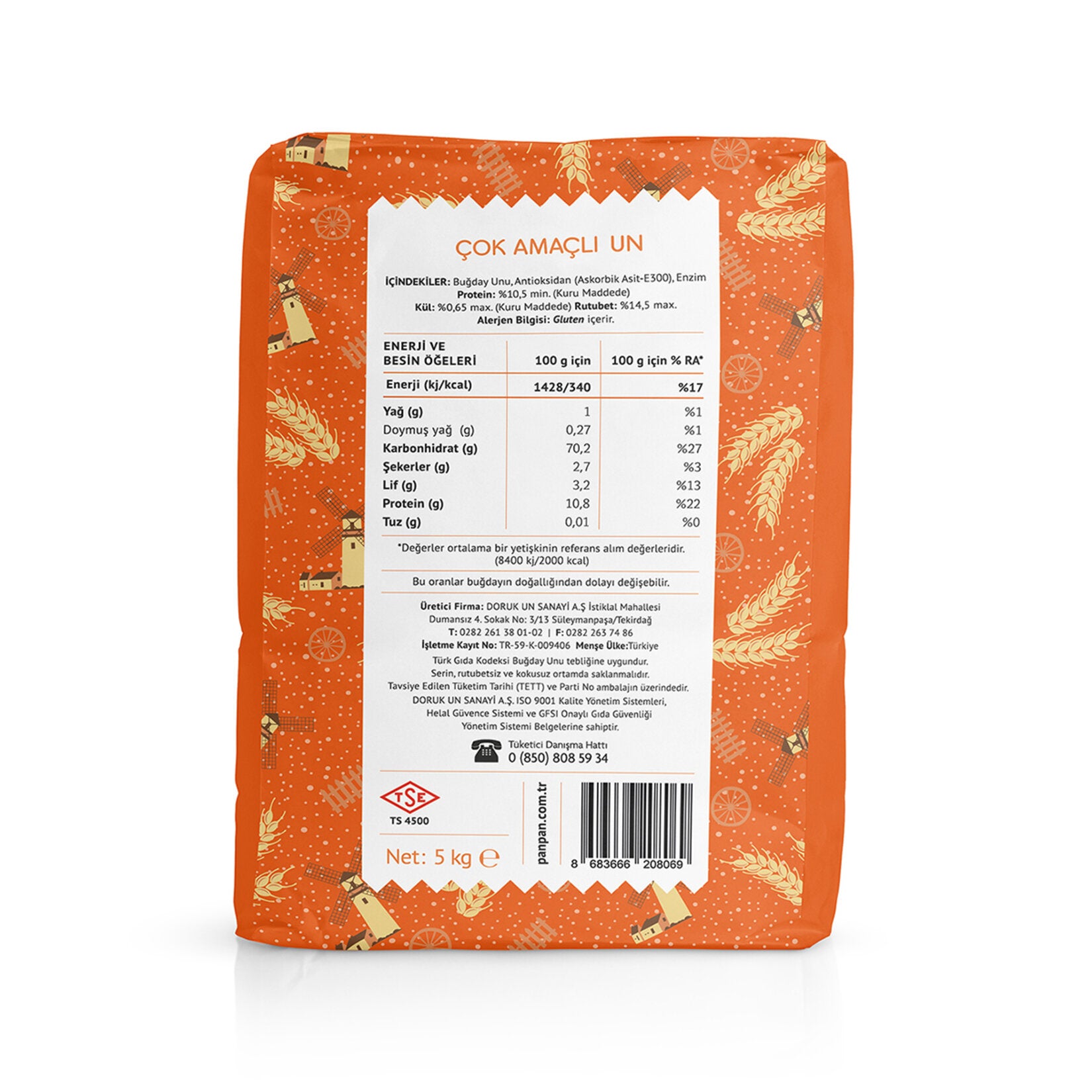 Panpan All-Purpose Wheat Flour is a staple ingredient perfect for all your baking and cooking needs.