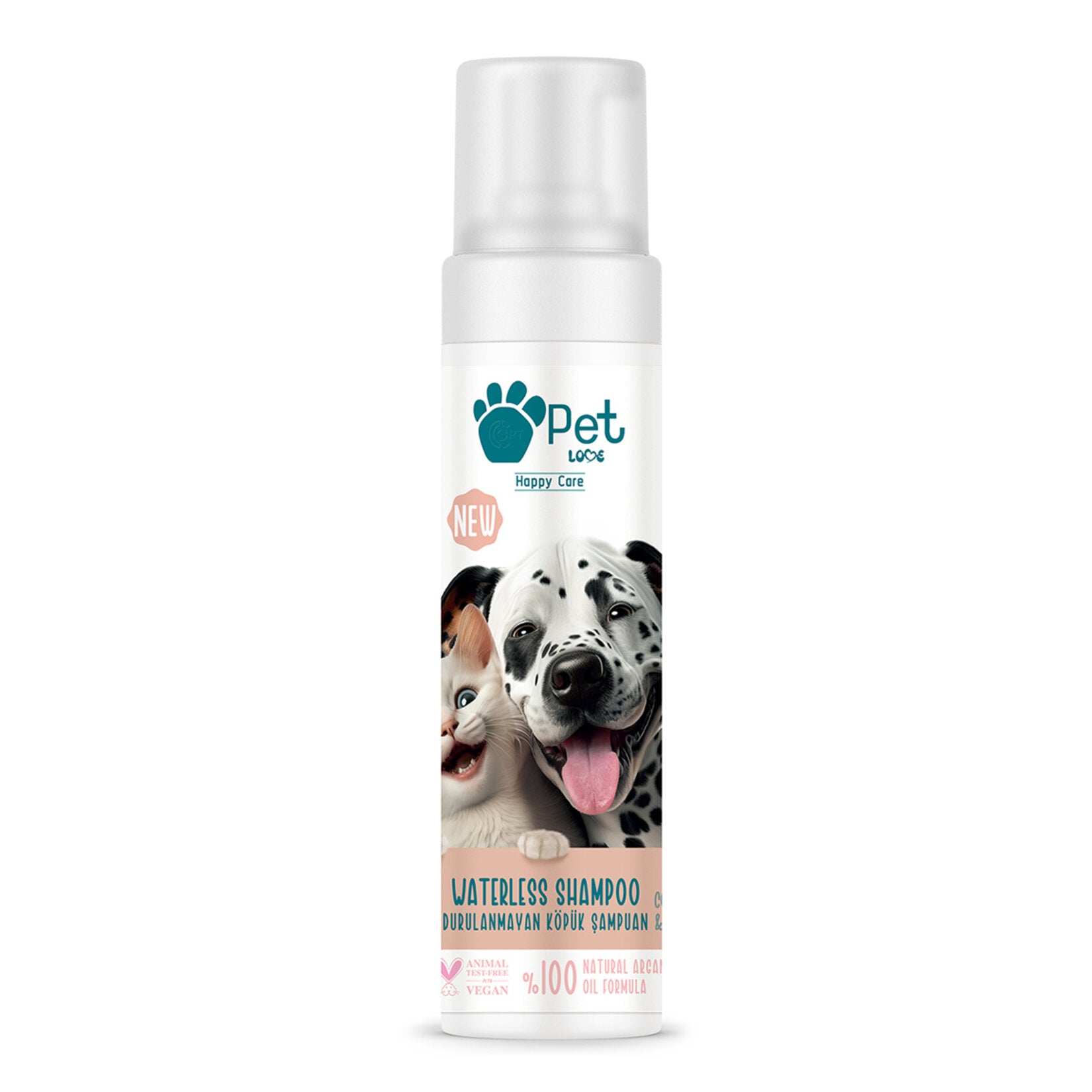 Pet Love Cookie & Vanilla Foaming Shampoo is a gently cleansing pet care formula designed to help keep your pet’s coat clean, soft, and pleasantly scented.