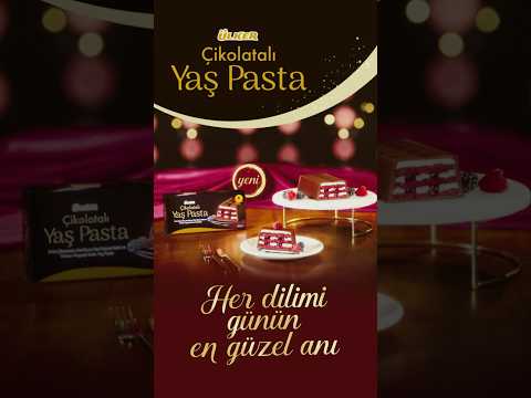 Ulker Milk Chocolate Cake with Velvety Red Velvet Base and Forest Berry Sauce – 13.9 oz (395 G)