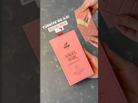 Konak Premium Angel Hair Chocolate Bar 6 oz (170g) – Turkish Cotton Candy & Pistachio Cream – Handmade, Luxurious Gift