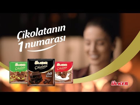 Ülker Bitter Dark Chocolate Bar 60% Cocoa – 2.1 oz (60 g)- Advertisement Video