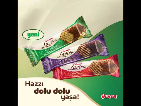 Ulker Laviva Selection Series - Premium Dark Chocolate 45 Grams