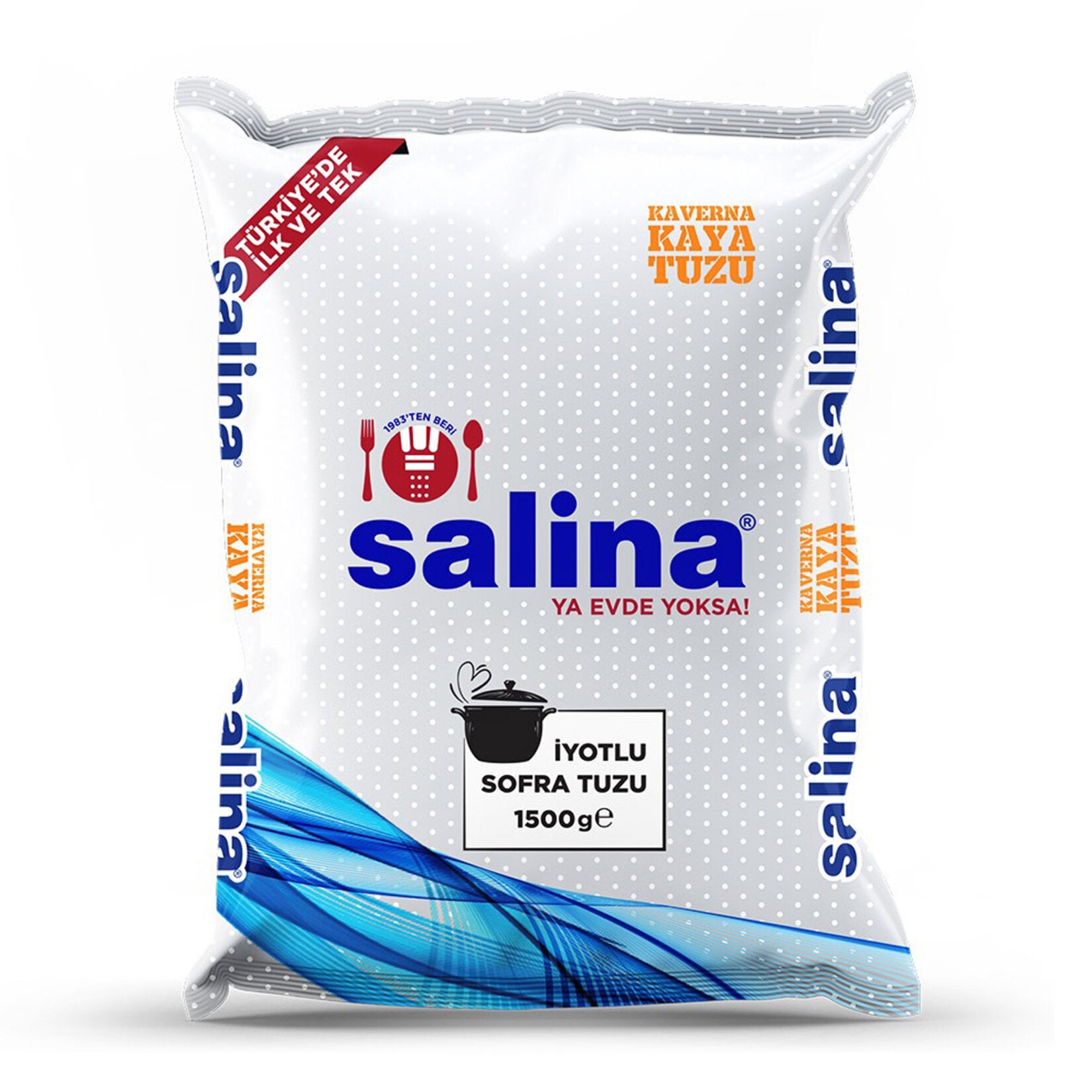 Salina Iodized Table Salt is a kitchen essential used in everyday cooking, baking, and seasoning.