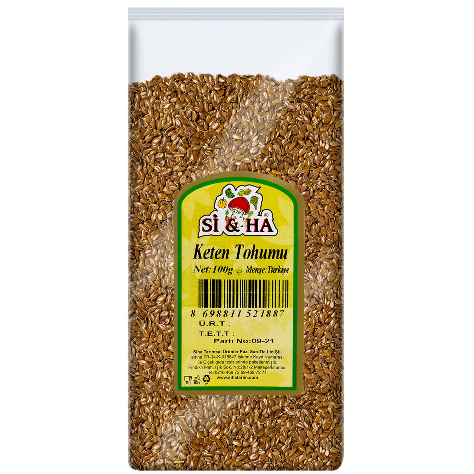Si&Ha Flaxseed is a versatile superfood made from 100% pure flaxseed, carefully selected and packed for freshness.