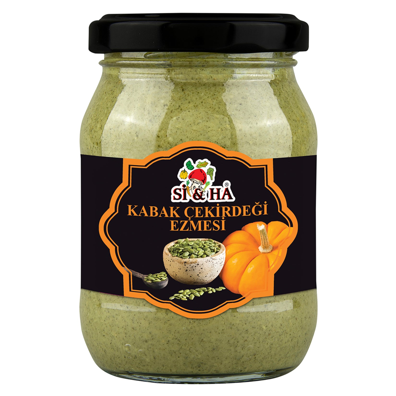 Si&Ha Pumpkin Seed Paste is made from finely ground premium pumpkin seeds, offering a rich, nutty flavor and naturally creamy texture.